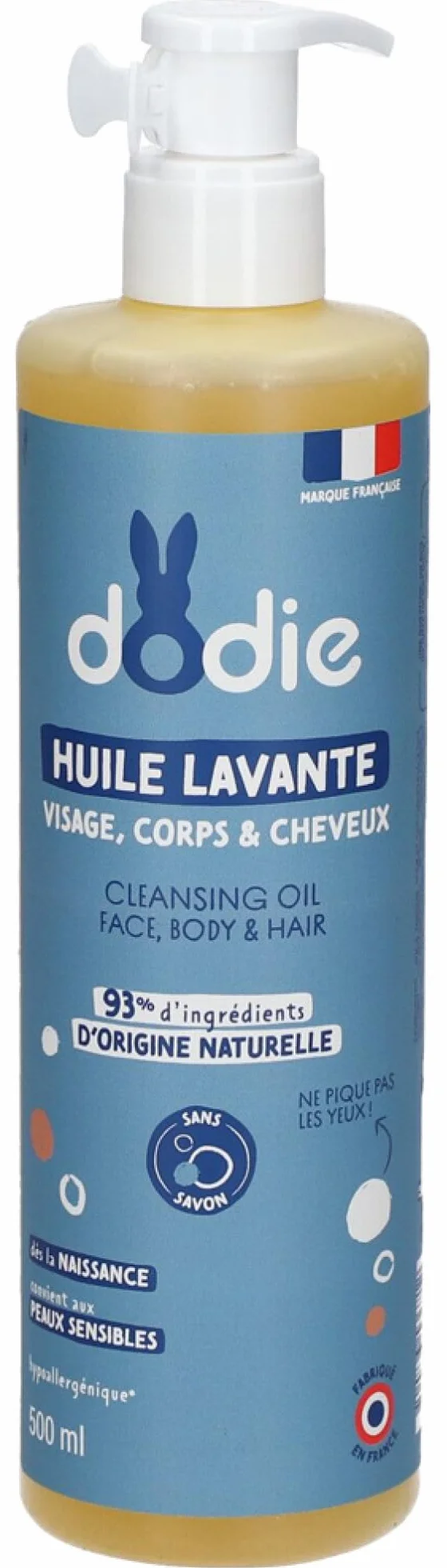 Dodie Huile Lavante 500 ml 1 Unité