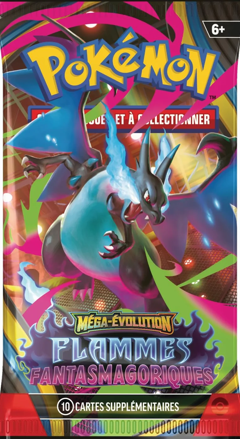 Pokémon Méga Clair de Lune Méga-Mélodelfe-ex 4 boosters 1 Carte Promo Brillante