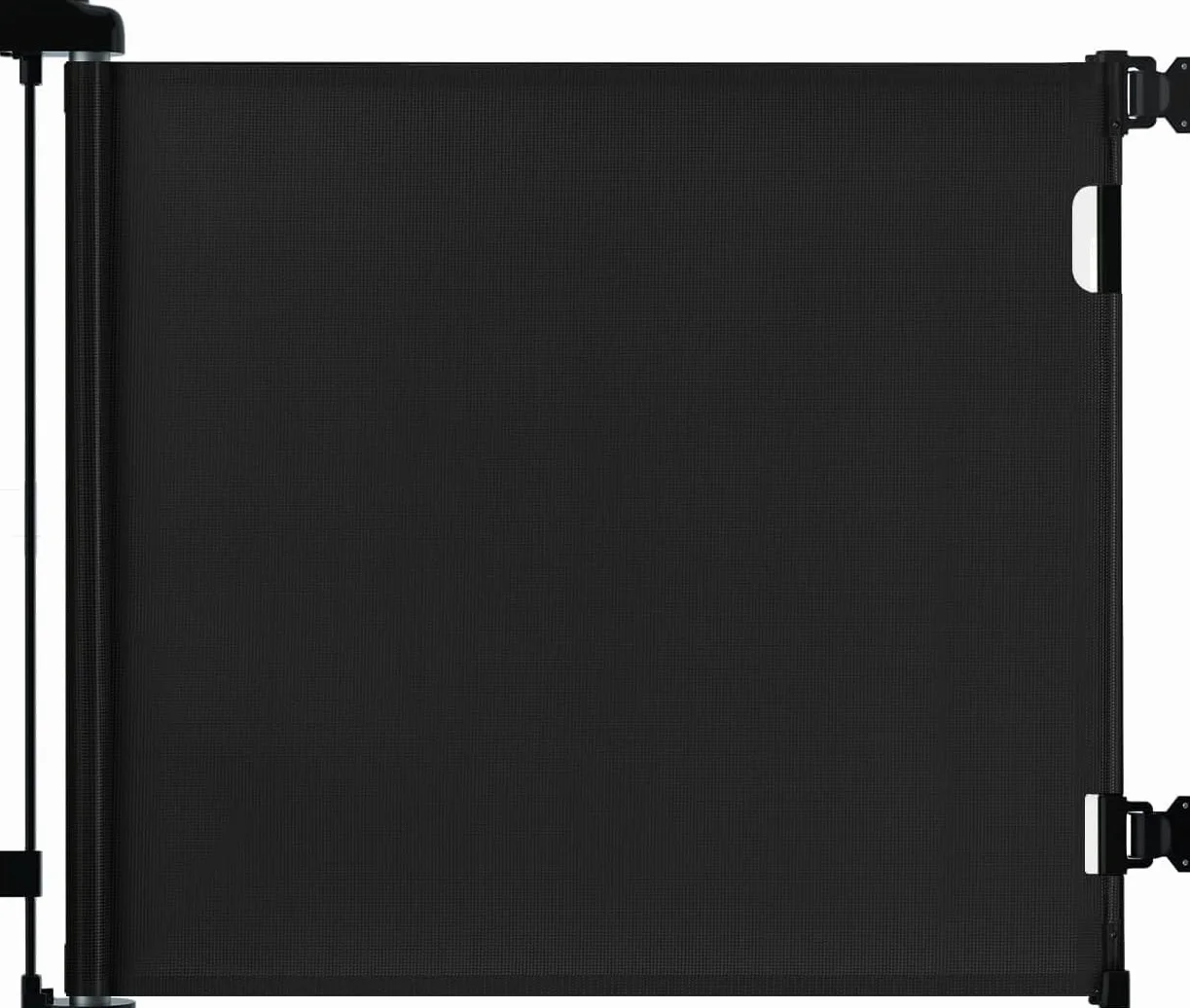 Barrière de Sécurité Enfant Rétractable 0-150 cm 86 cm de Haut pour Escaliers/Portes/Couloirs