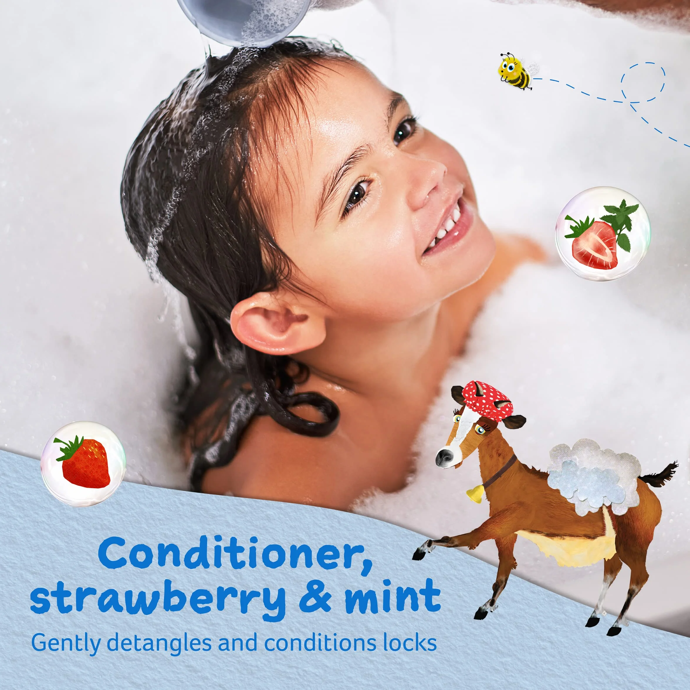 Childs Farm Strawberry and Organic Mint Conditioner 500 ml