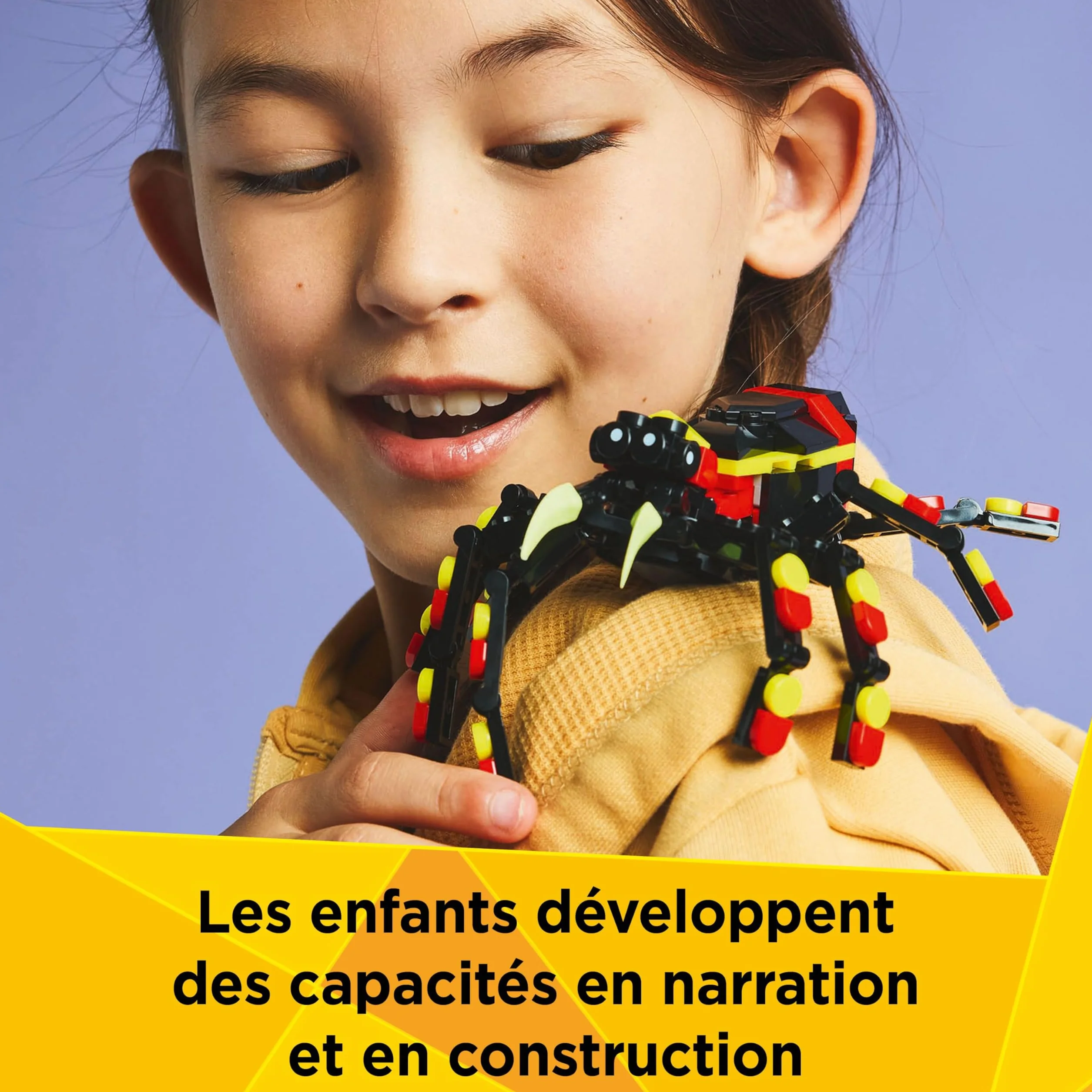LEGO Creator 3-en-1 Animaux sauvages Araignée surprenante 31159 Jeu de construction Scorpion Serpent
