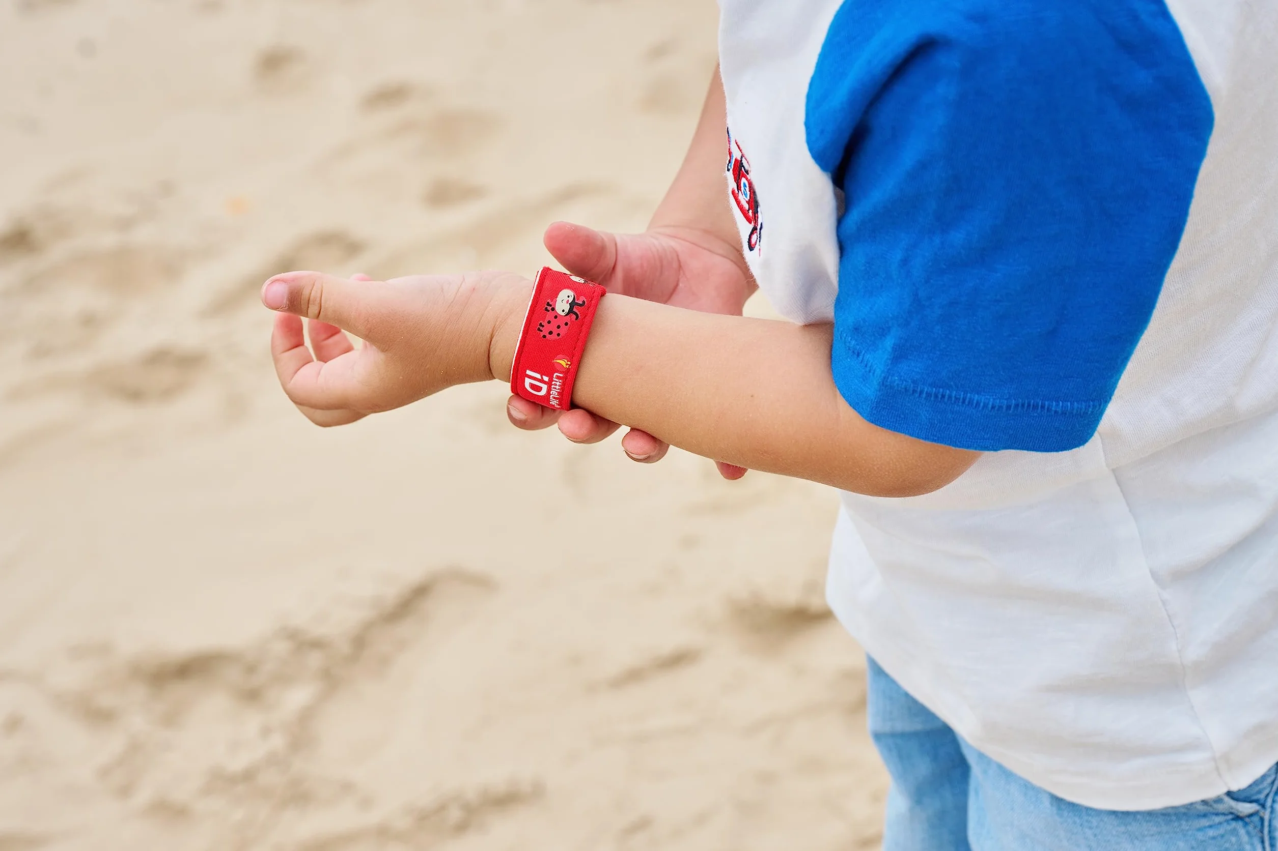 LittleLife Bracelet de sécurité pour enfants avec cartes d'identité contact urgence informations médicales