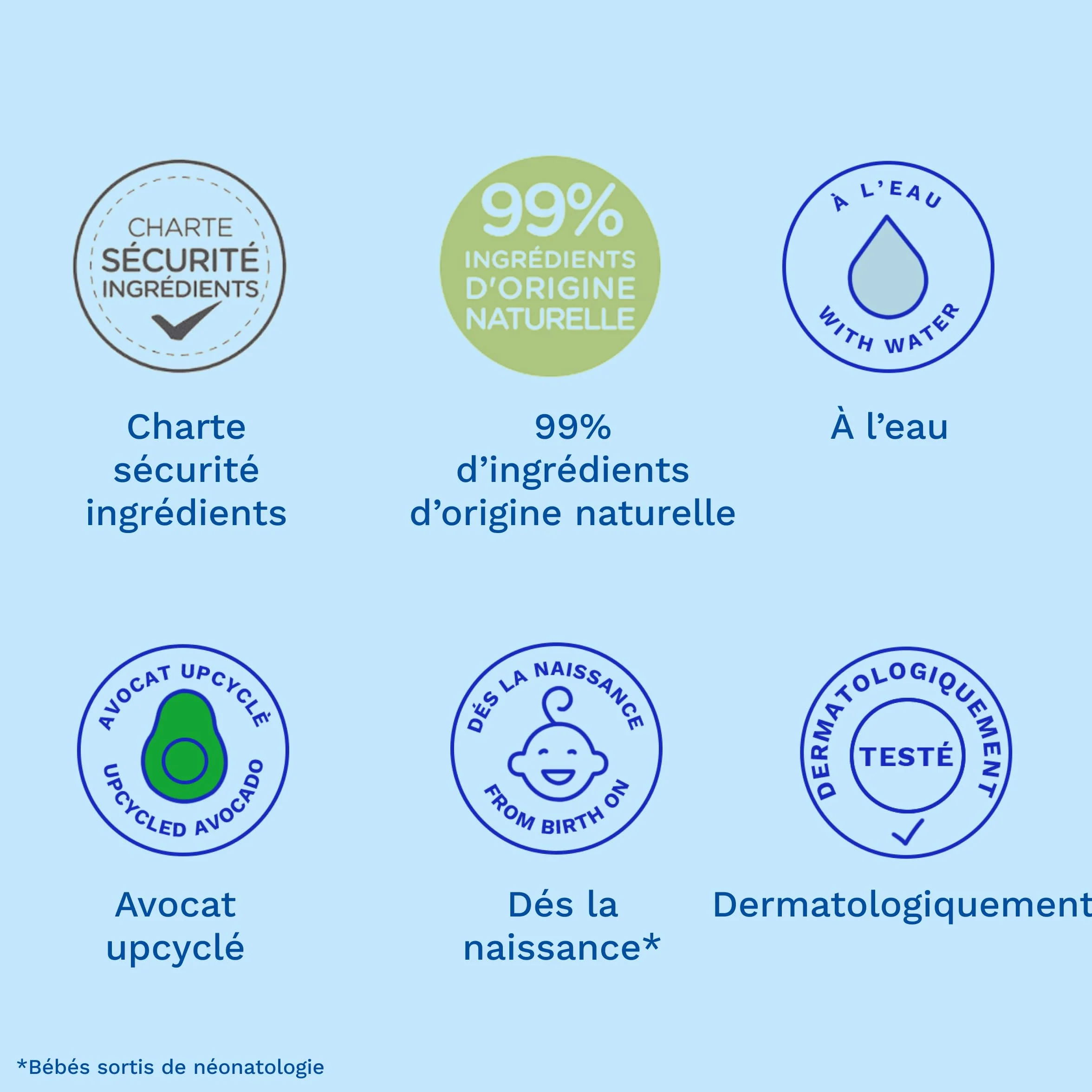 Mustela Lingettes Nettoyantes à l'Eau Compostables Bébé Visage Mains Siège 99% Ingrédients Naturelles Sans Parfum