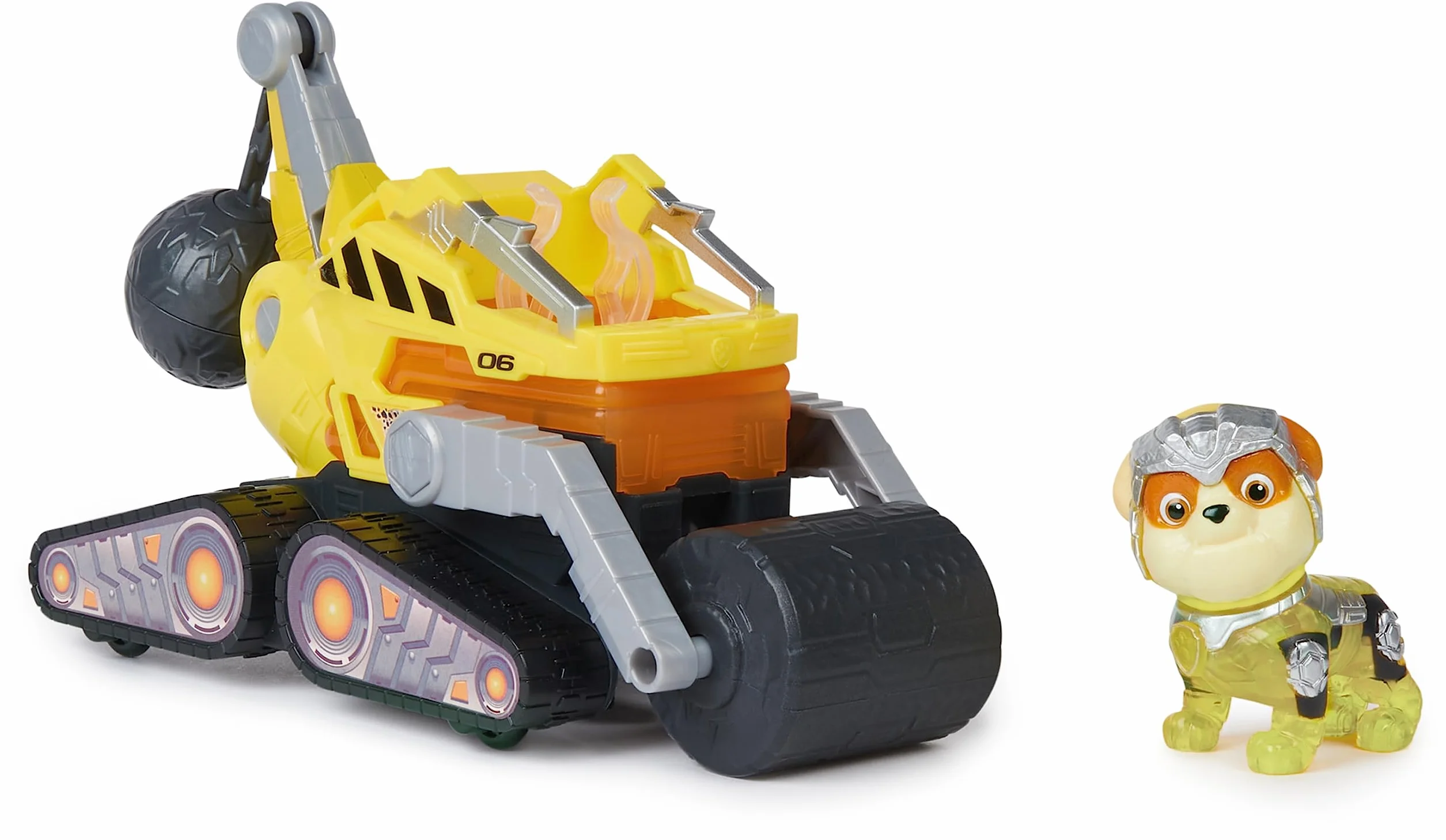 Paw Patrol Pat Patrouille Véhicule Figurine Ruben Voiture Collection Sons Lumières Jouet Enfant 3 Ans+