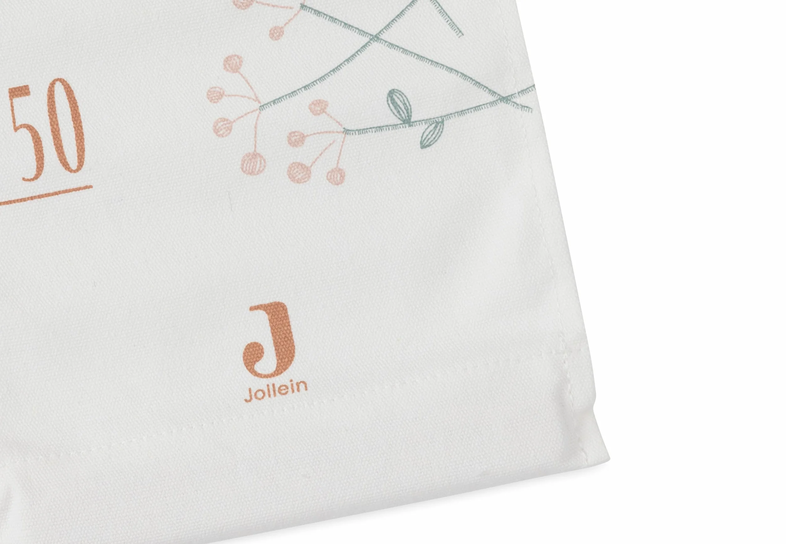 Jollein Toise pour enfants Lovely Birds 100% coton 140 cm Imprimé oiseaux branches