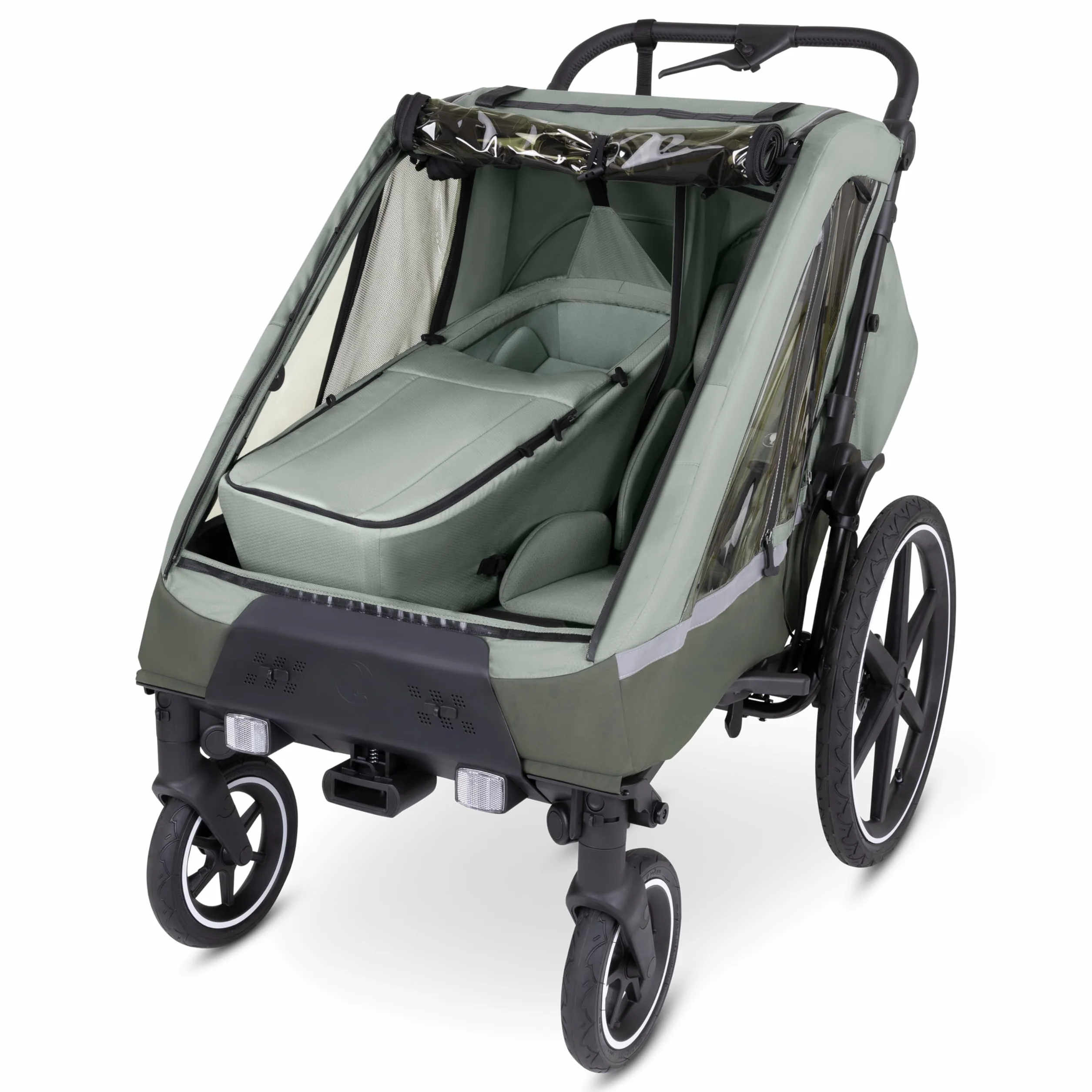 ABC Design Insert Tour pour remorque de vélo nouveau-né Olive