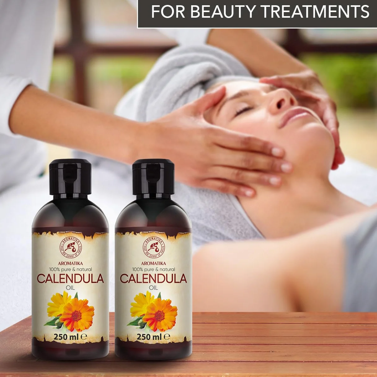 Huile de Calendula 2x250ml - Calendula Officinalis - Huile de Base Corporelle