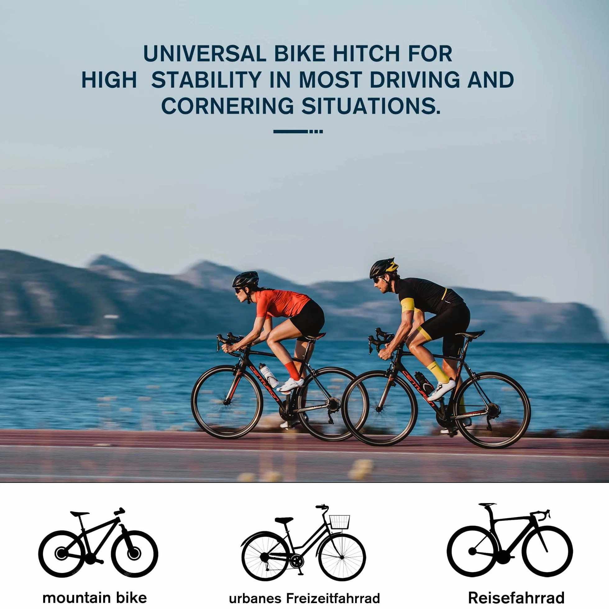 Attelage universel pour remorque de vélo Kid/Kid Plus 2016, adaptateur