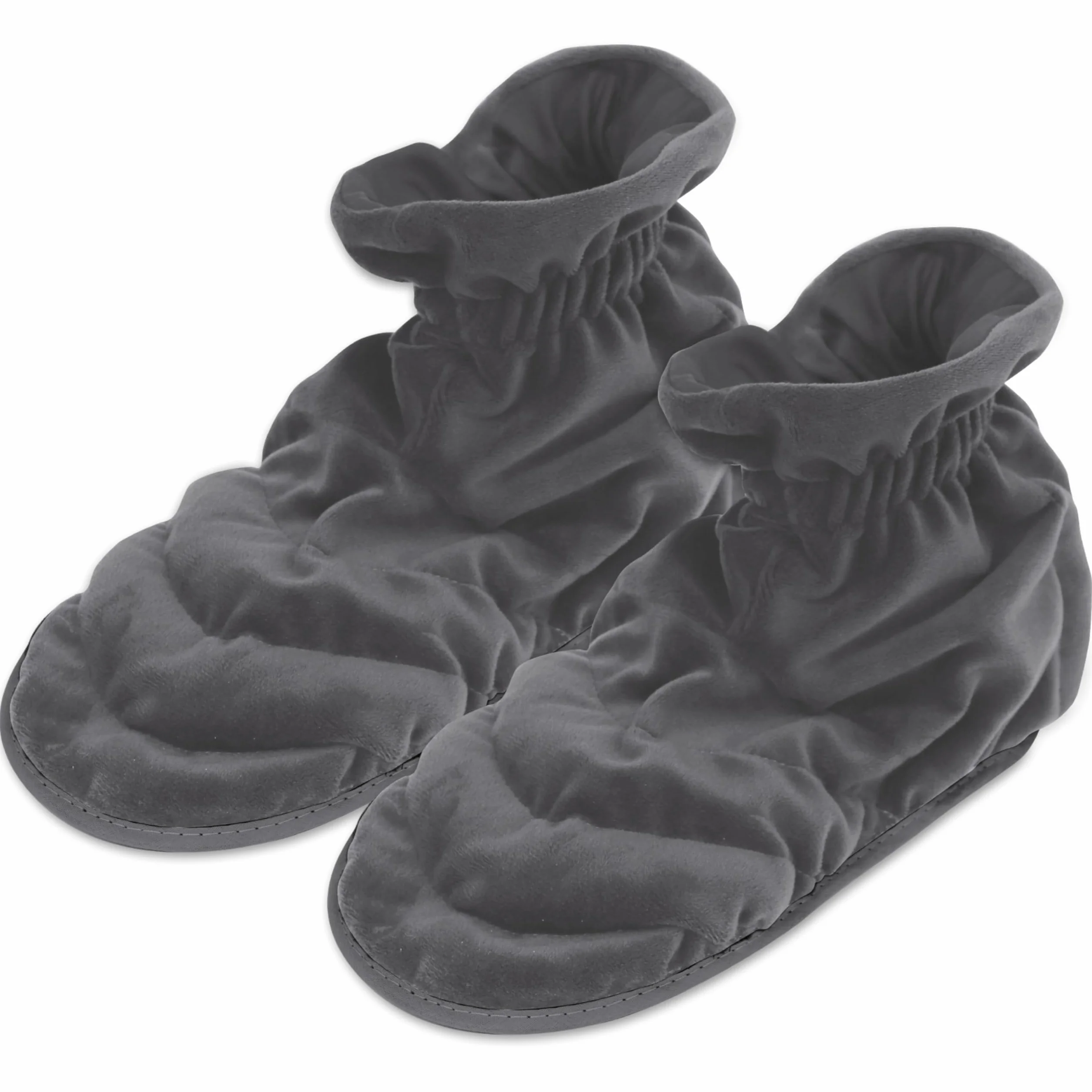 Chaussons Graines De Lin Naturel Chaleur Douce Apaisant Ultra-Confort Ergonomique Bienfaits Antalgiques Pour Les Pieds