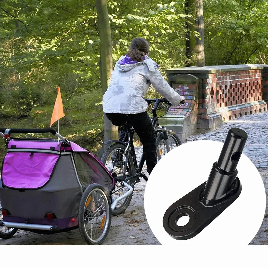 HONGECB Coupleur de Remorque de Vélo en Acier, Attelage pour Fret, Enfants et Chiens