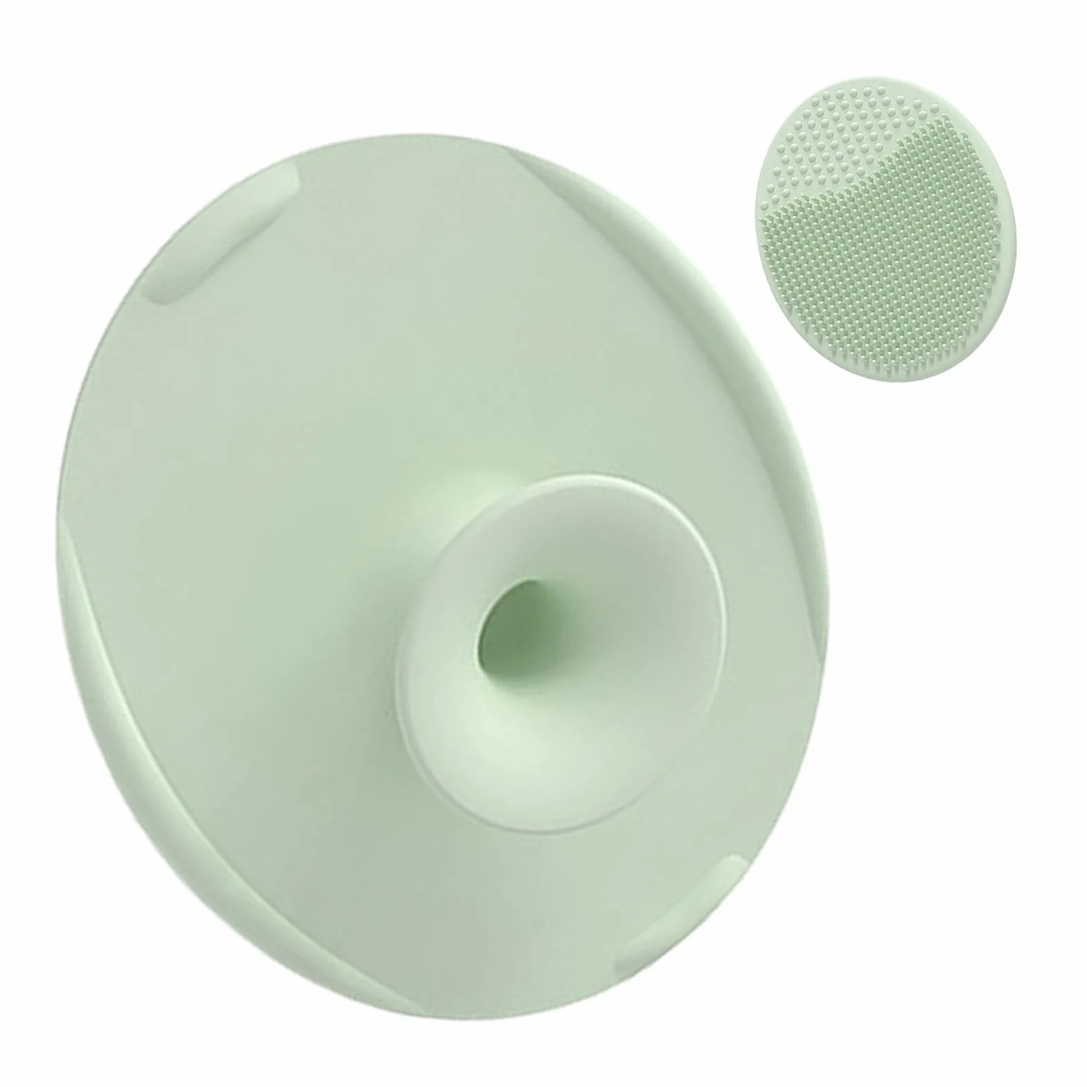 Brosse pour cuir chevelu de bébé en silicone - Épurateur de bain pour bébé