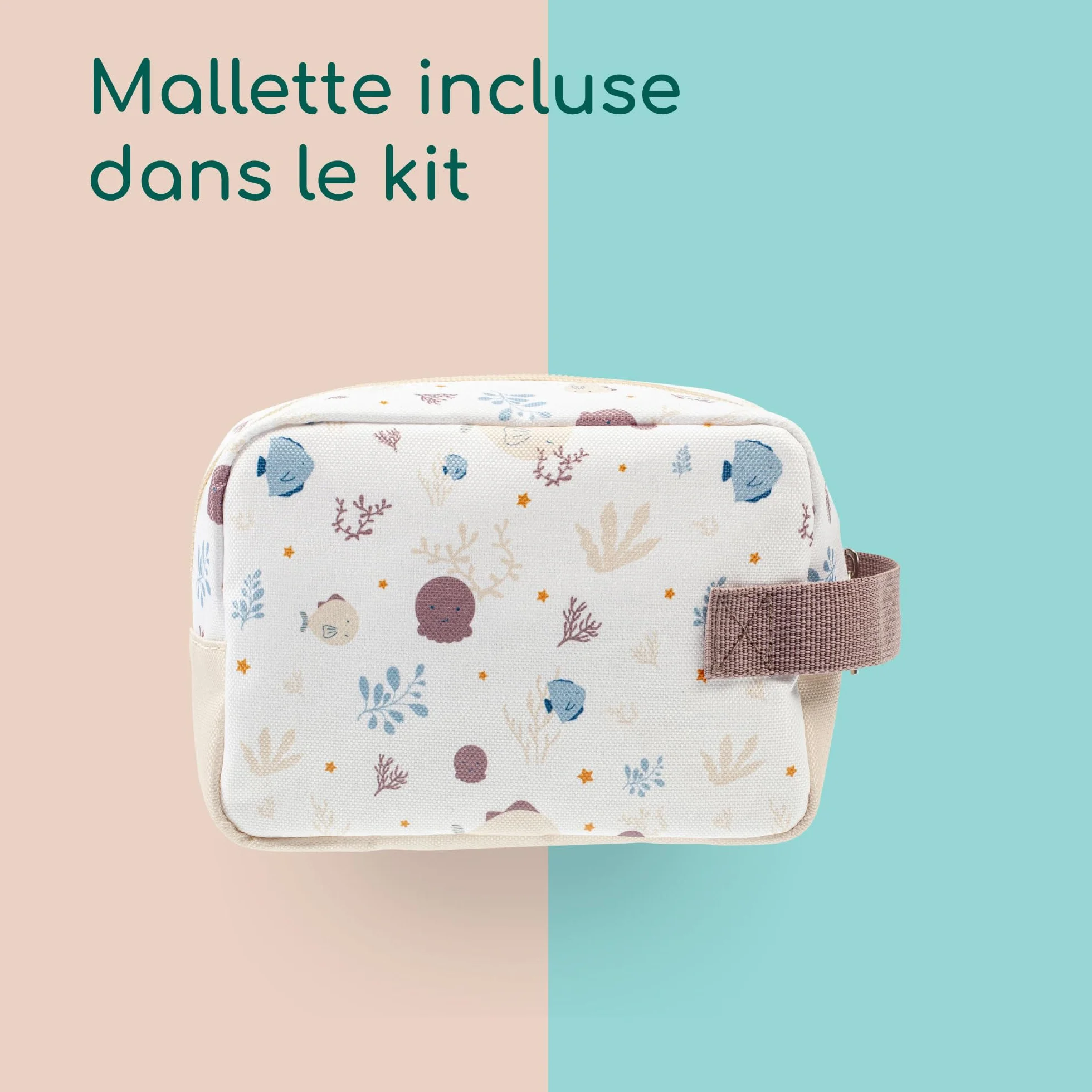 Bebeconfort Essential Care Trousse de toilette bébé kit de soins Under the Sea