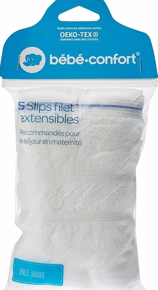 Bebeconfort Slips Filet Extensibles Blanc Set de 5