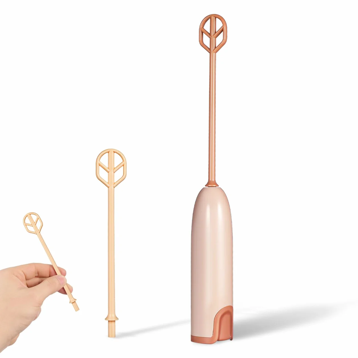 Toyvian Mini Mixeur Électrique Portable à Main pour Lait Infantile