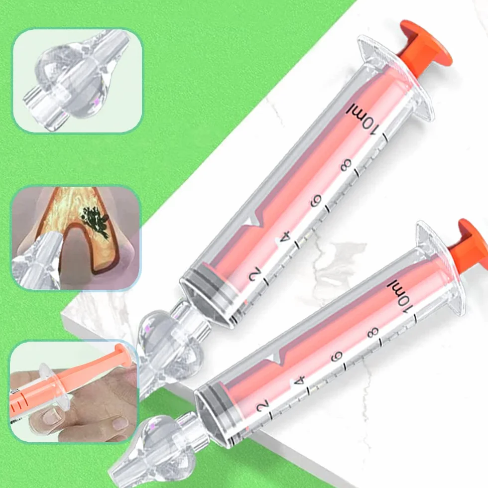 Mouche-bébé Portable Irrigateur Nasal 10ml avec Embout en Silicone Nettoyable Réutilisable
