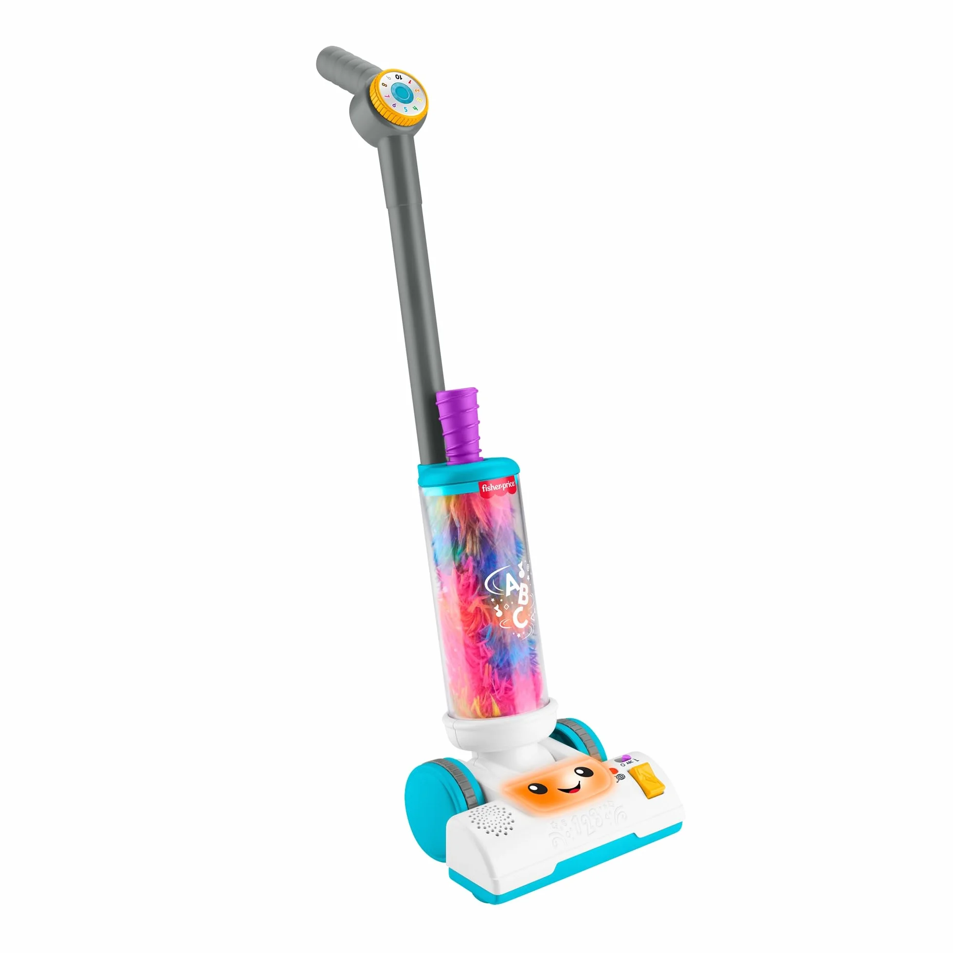 Fisher-Price Aspirateur 2-en-1 Rires et Éveil JMM33 pour Enfants 2 Ans