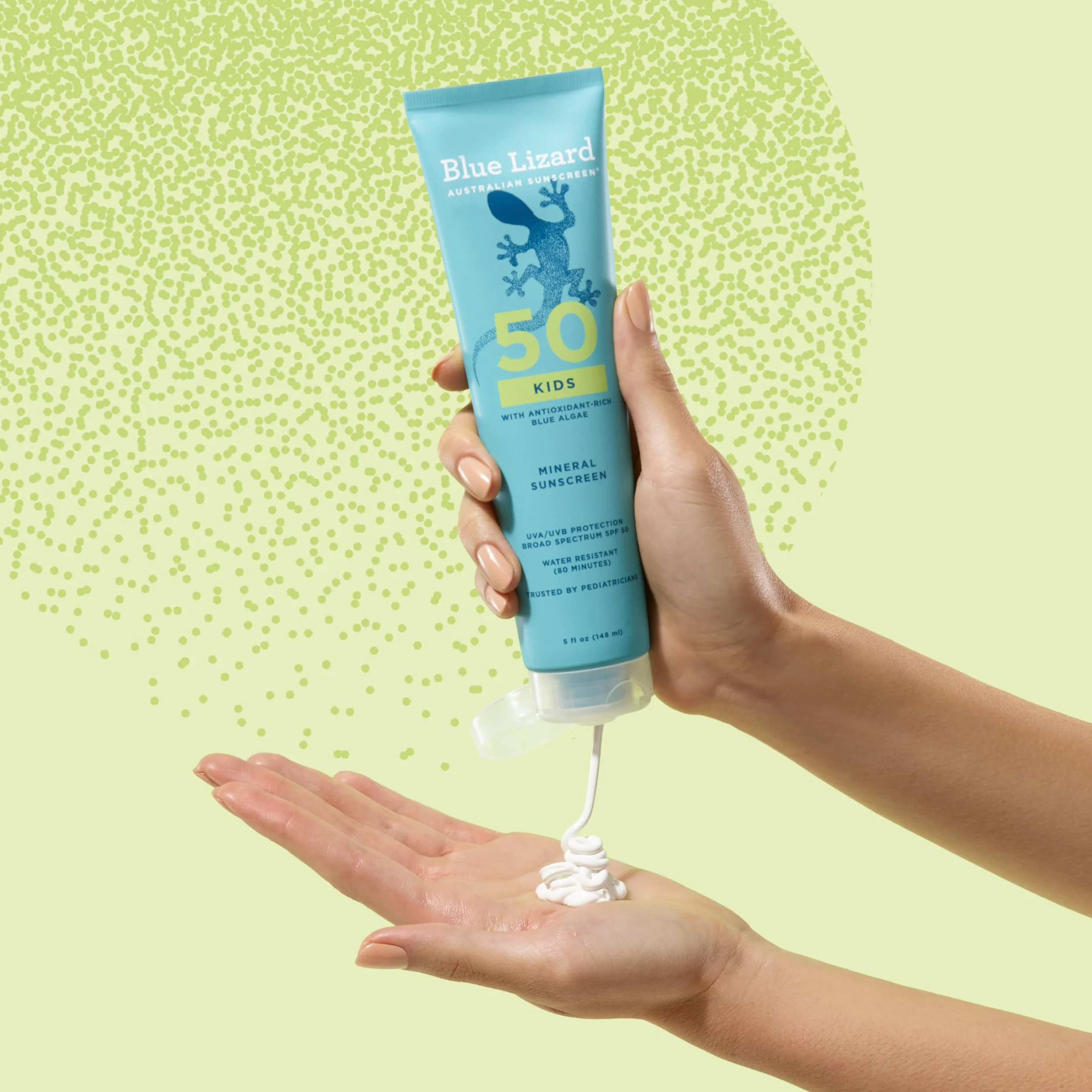 BLUE LIZARD Kids Sunscreen Lotion SPF 50+ 5 oz Crème