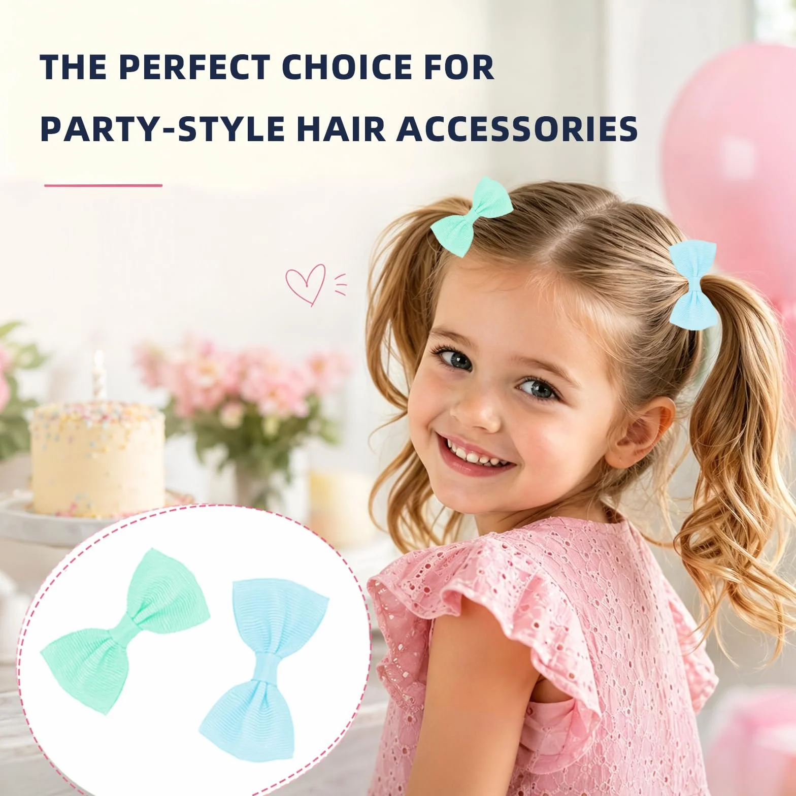 78 Pièces Barrettes Cheveux Fille Chouchou Bébé, Élastiques Cheveux, Mini Pinces pour Bébé