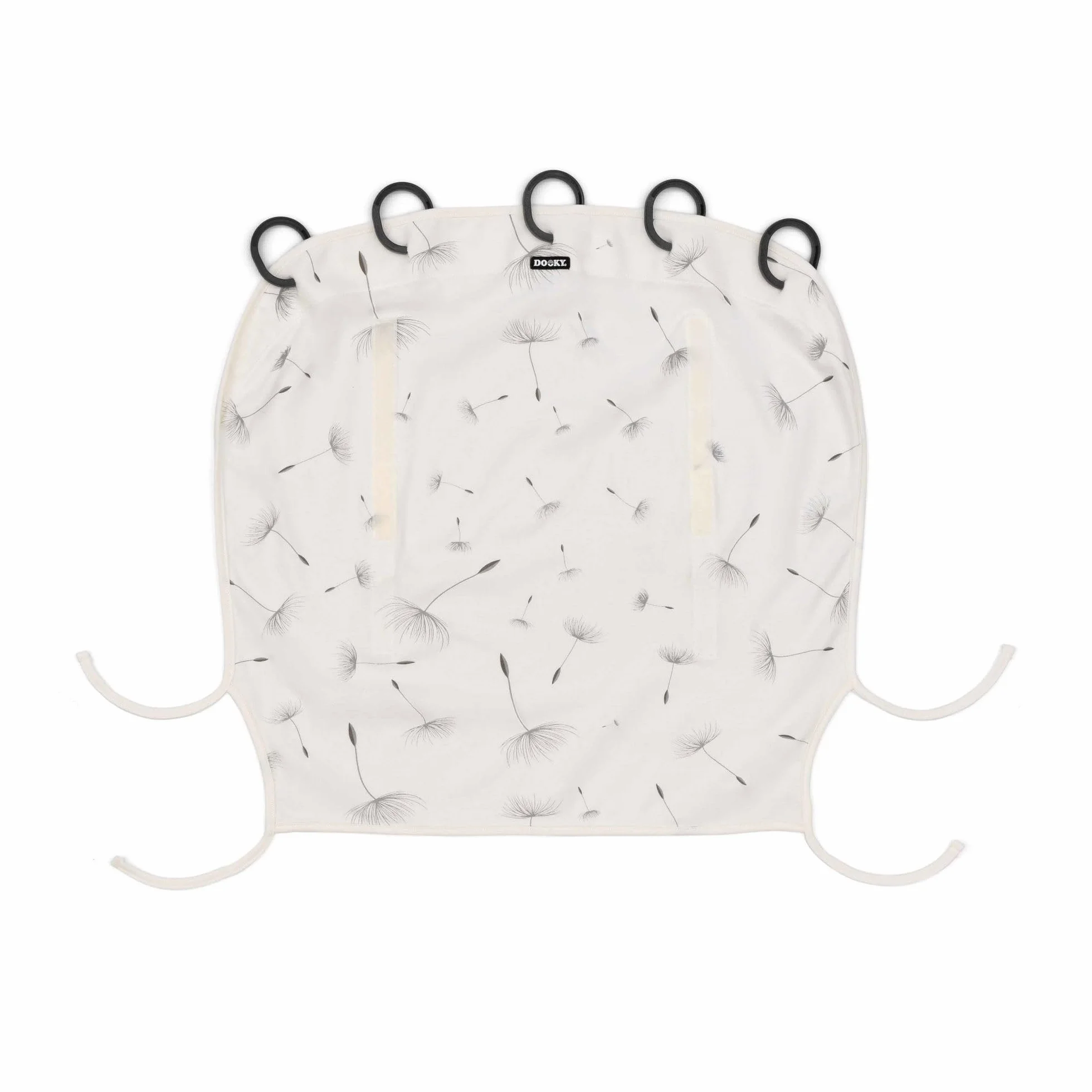 Dooky Universal Cover Dandelion Protection solaire sièges auto UV SPF 40+ TÜV blanc