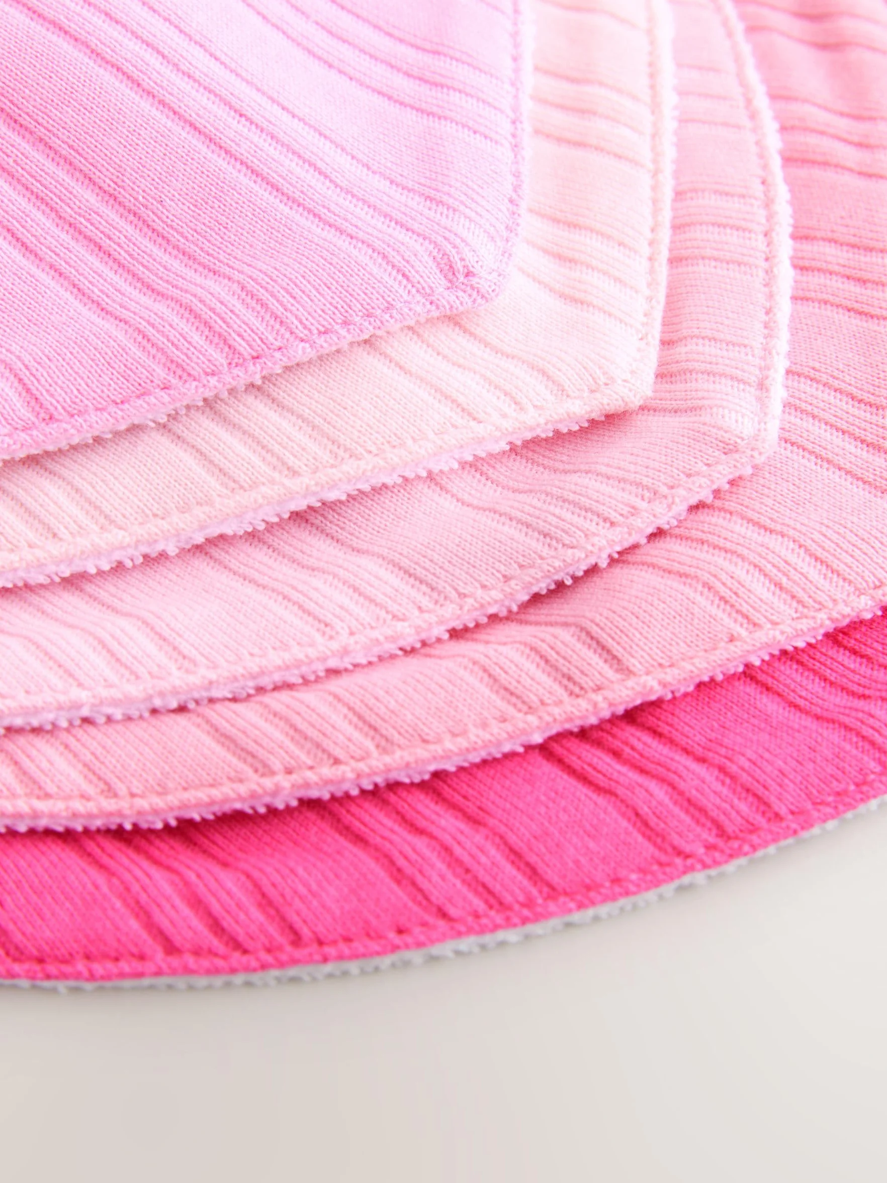 NEXT Bébé fille Bavoirs dentition 100% coton lot de 5