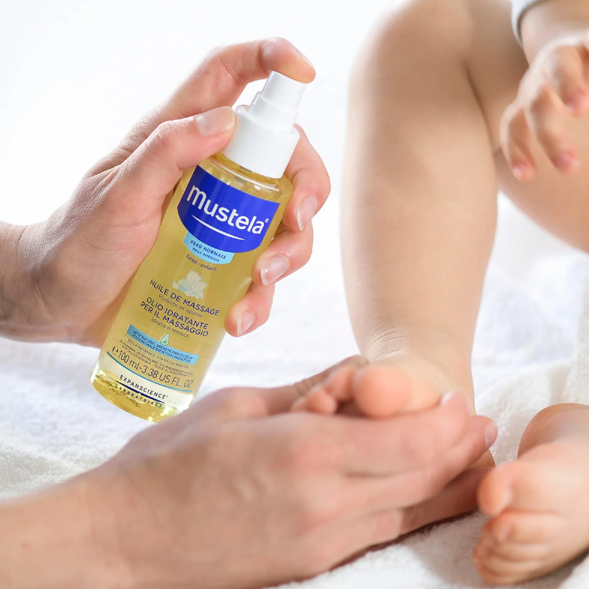 Mustela Aceite Masaje Spray 100ml