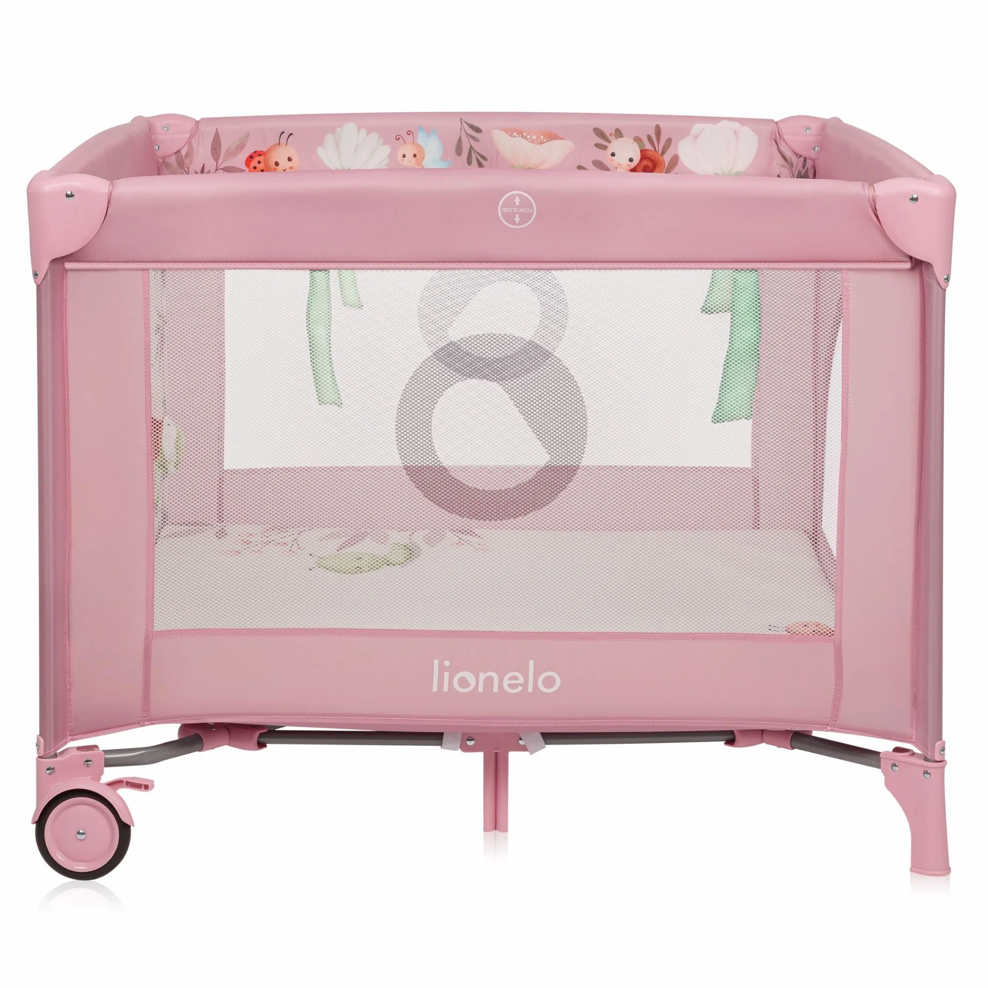 LIONELO MILLE PLUS Parc pour bébés 2-en-1 15 kg 0-36 mois Matelas 3D Pliable