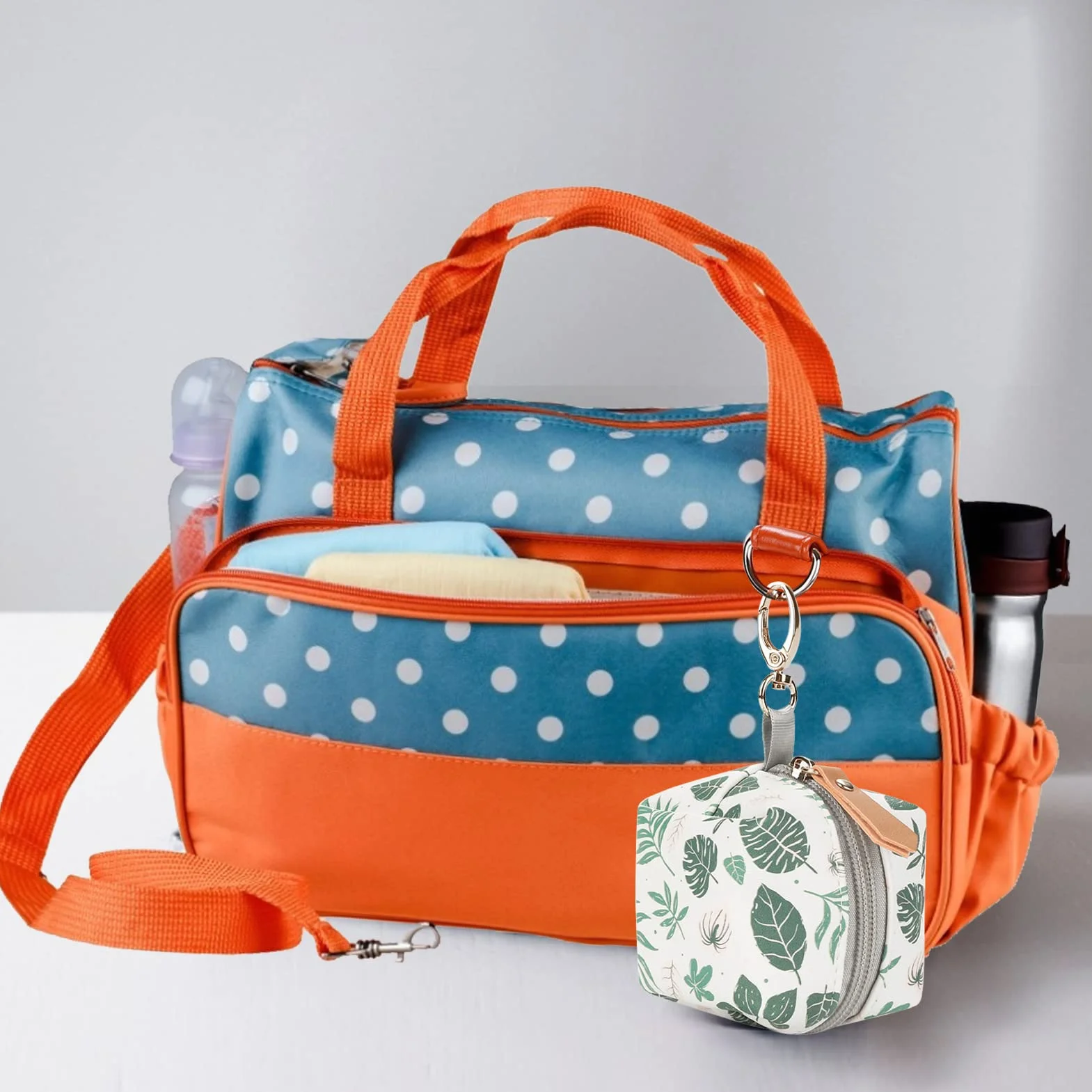 Boîte à tétine porte-tétine avec attache rangement 2 tétines voyage maison