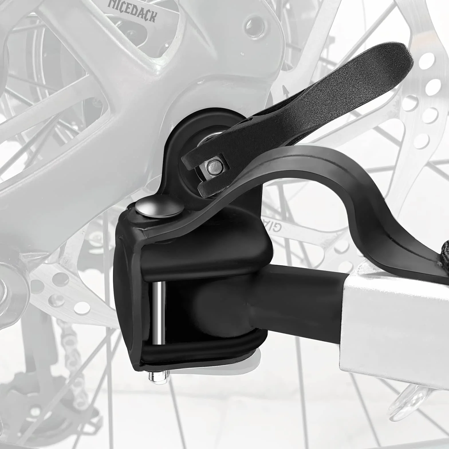 Embrayage de remorque Thule Attelage d'essieu vélo Noir