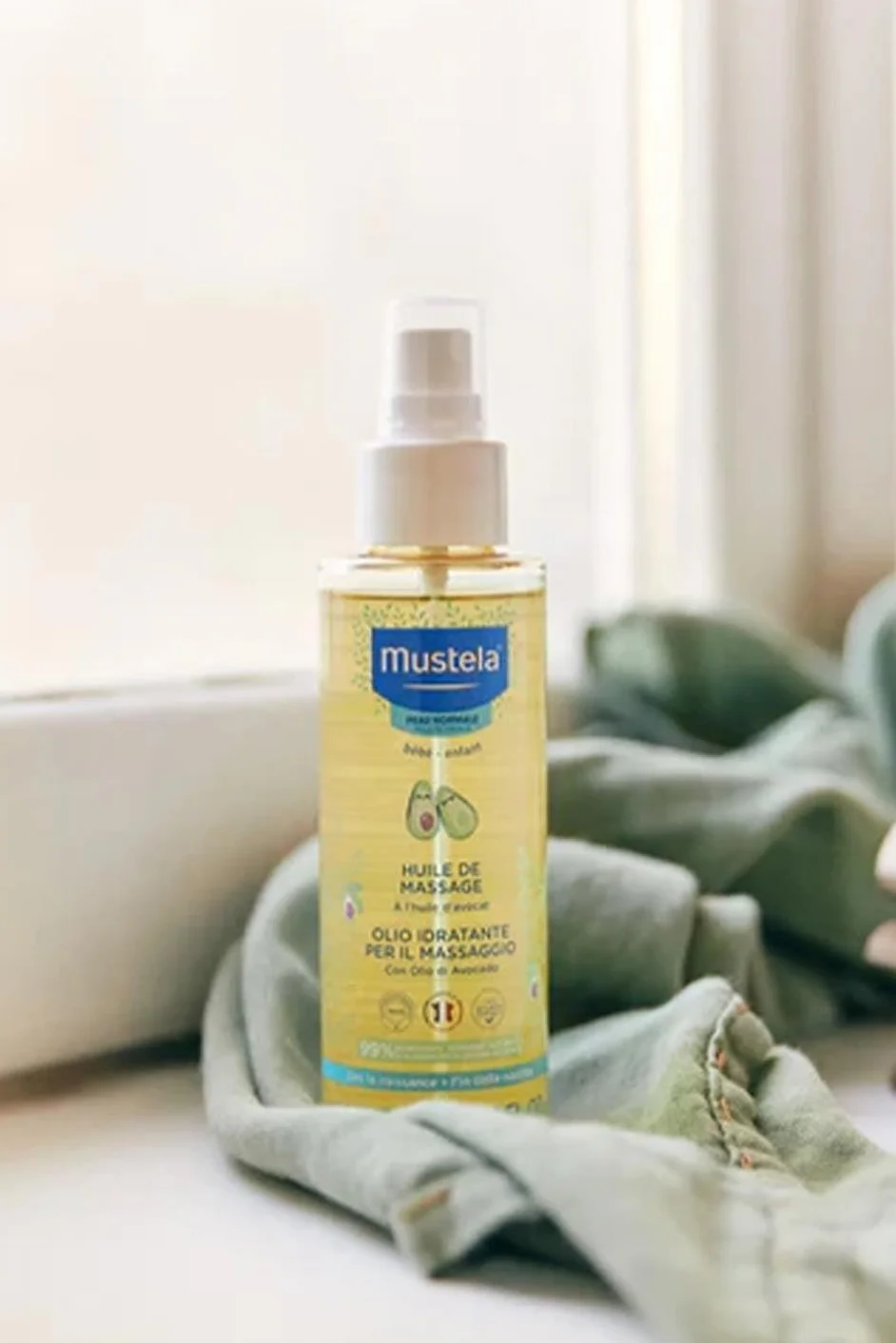 Mustela Aceite Masaje Spray 100ml