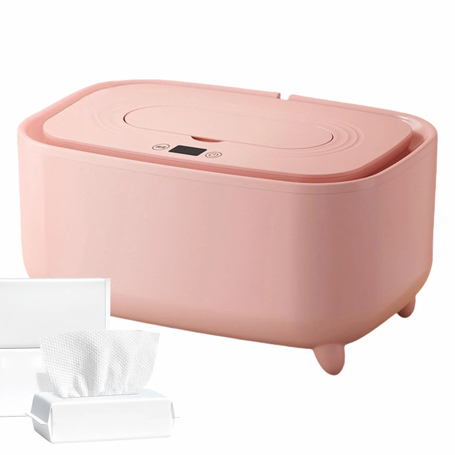 Chauffe-Lingettes Bébé Rechargeable USB pour Couches - Boîte Isolante Chauffage Uniforme