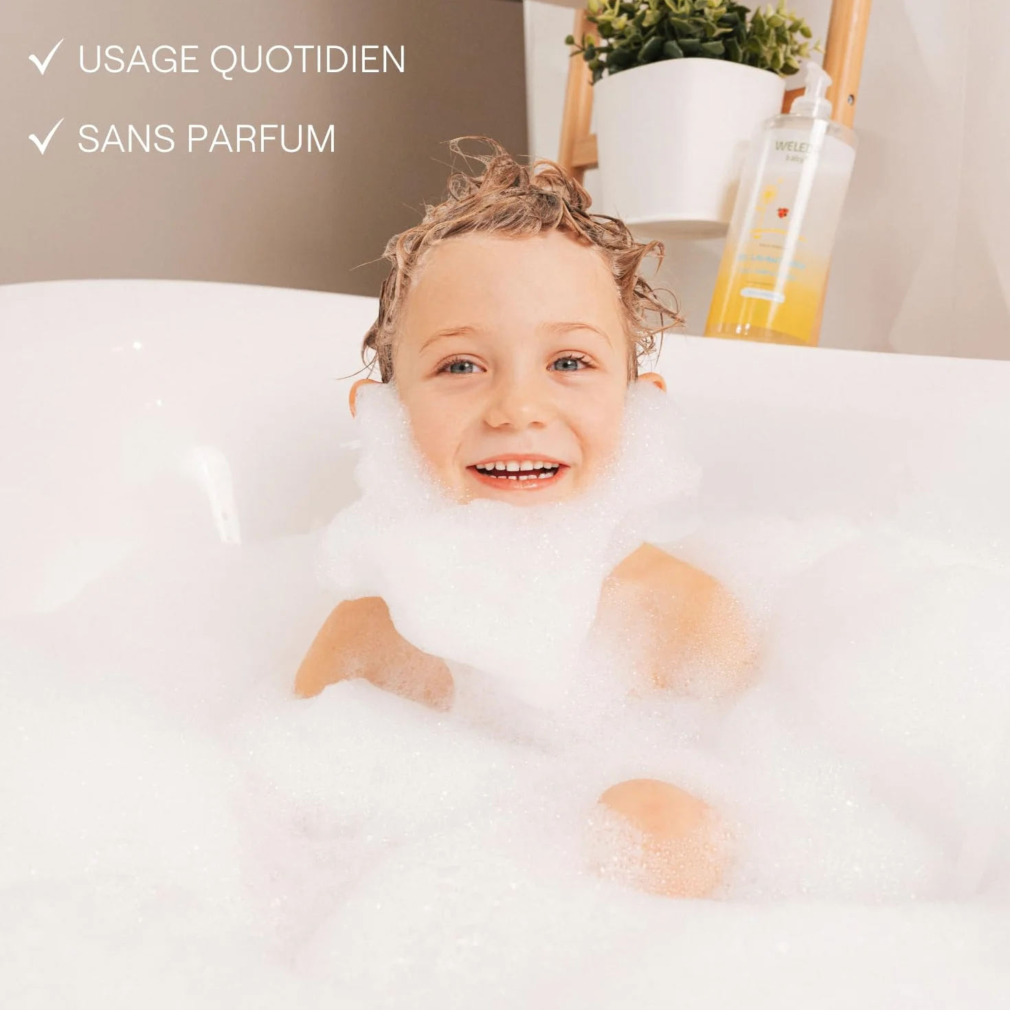 WELEDA Gel lavant doux au Calendula sans parfum 400 ml