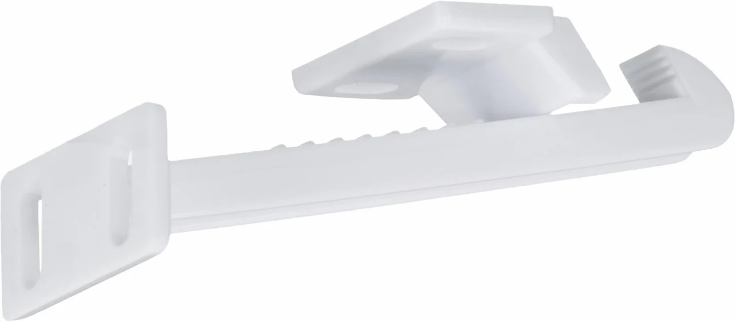 Olympia BS 802 Dispositif de Bloquage pour Tiroirs et Portes Sécurité Enfant Blanc