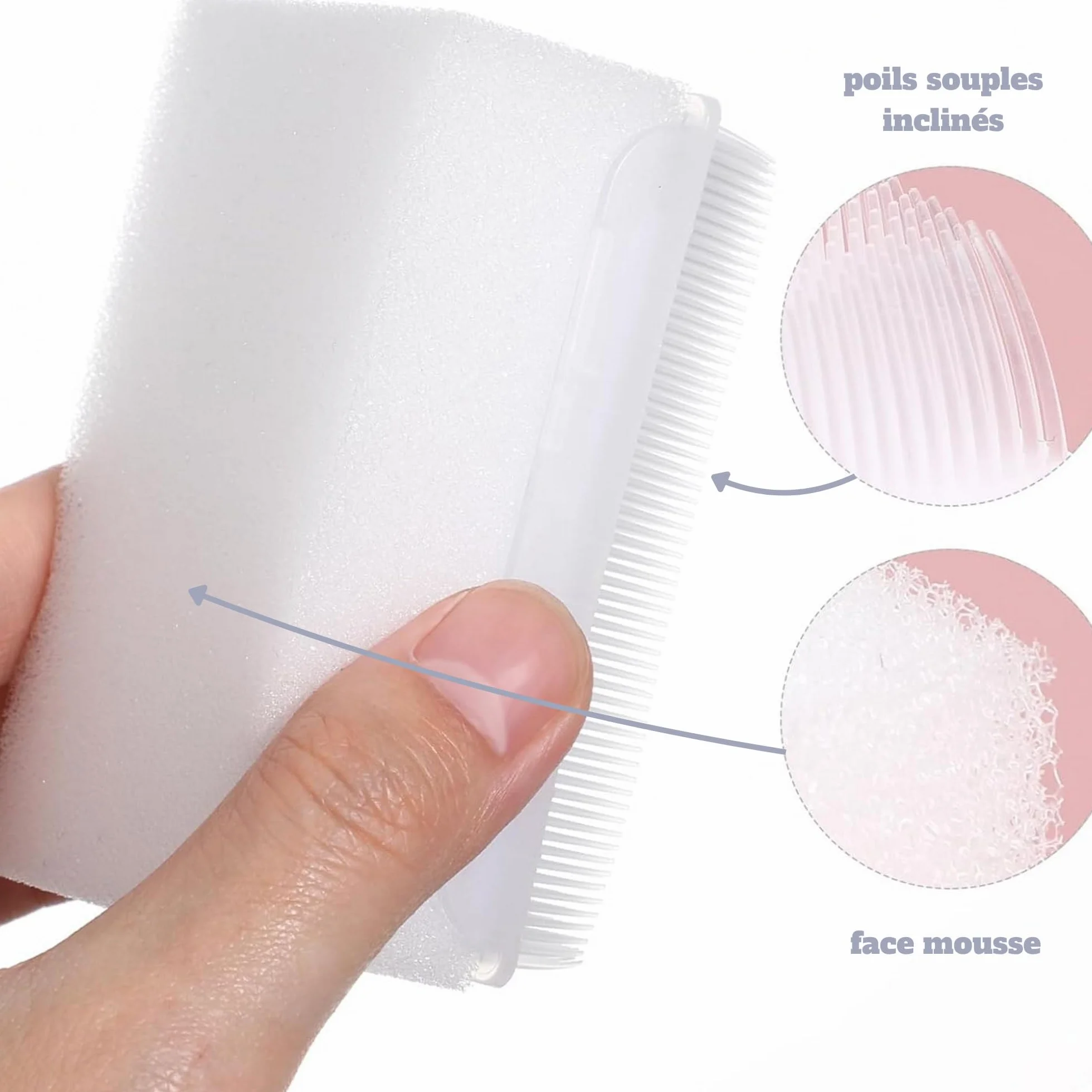 Brosse Chirurgicale Stérile Avec Cure-Ongle Double Face Thérapie Sensorielle Enfant Adulte Carton x 30