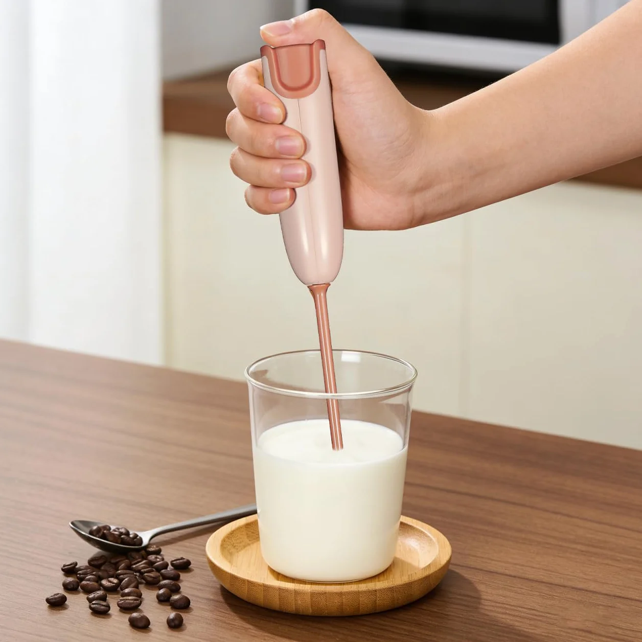 Toyvian Mini Mixeur Électrique Portable à Main pour Lait Infantile