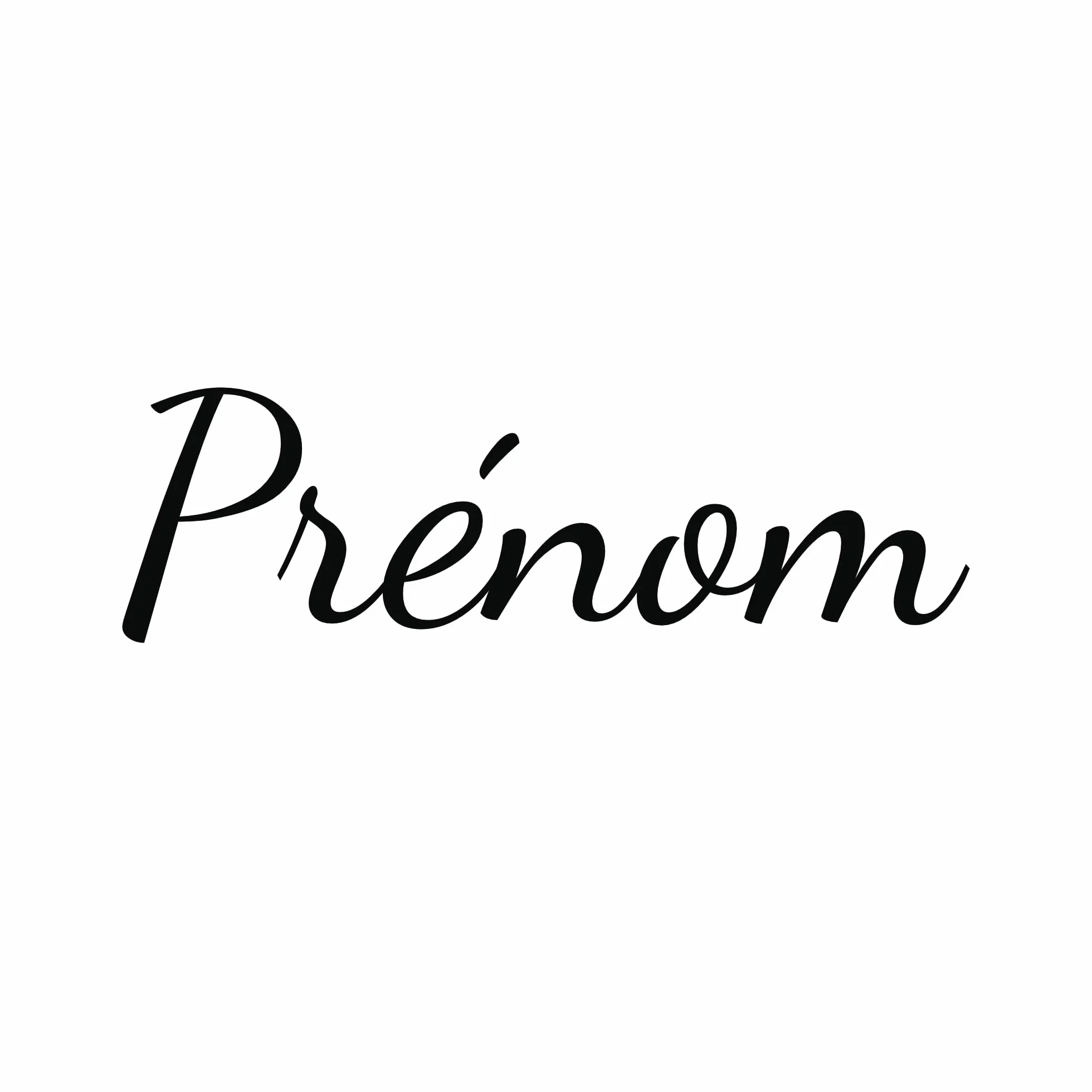 Autocollant Prénom Personnalisé Stickers Mural Vinyle Décoration Chambre Enfant