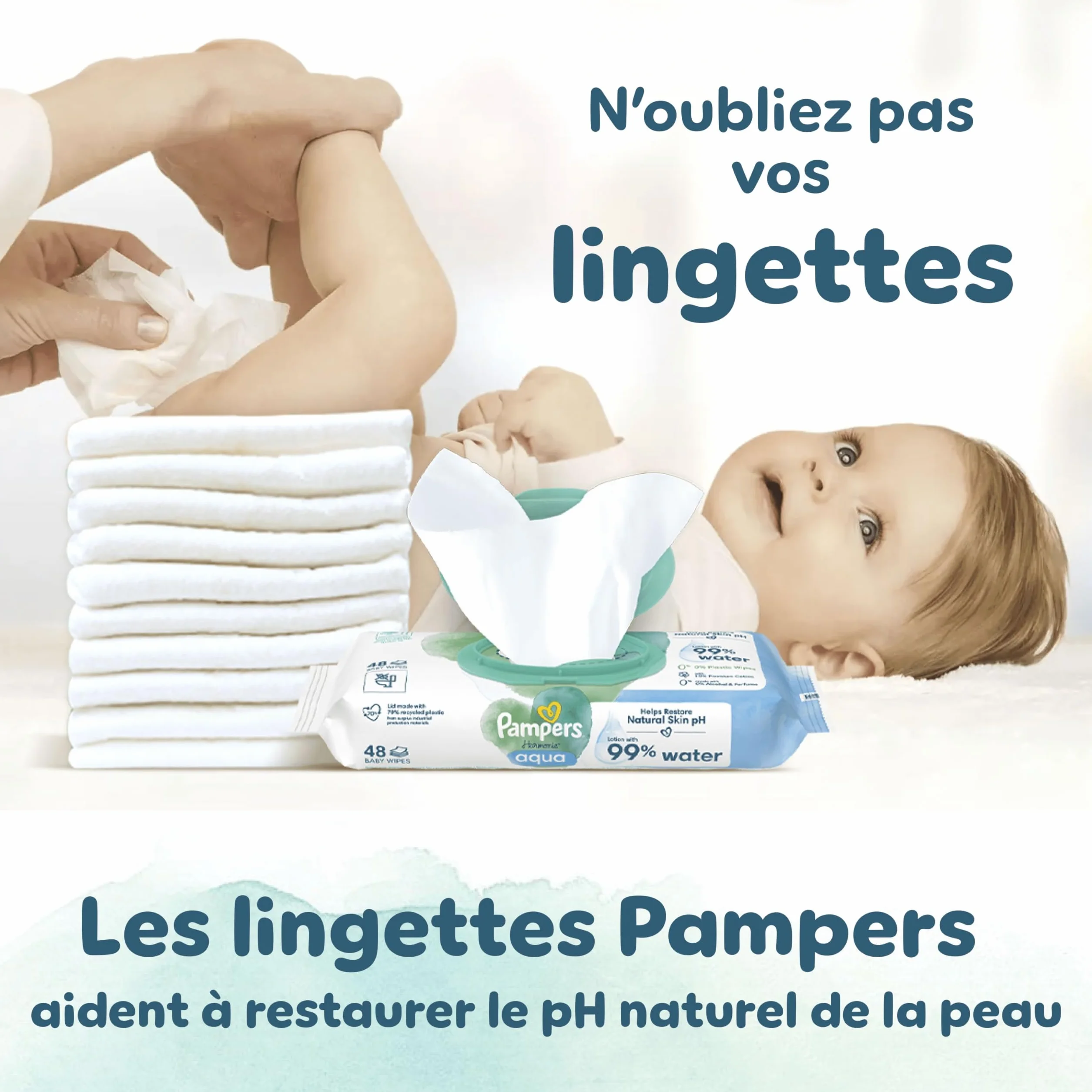 Pampers Harmonie Pants Taille 5 144 Couches-Culottes 12-17kg Protection Douce 360° Pack 1 Mois