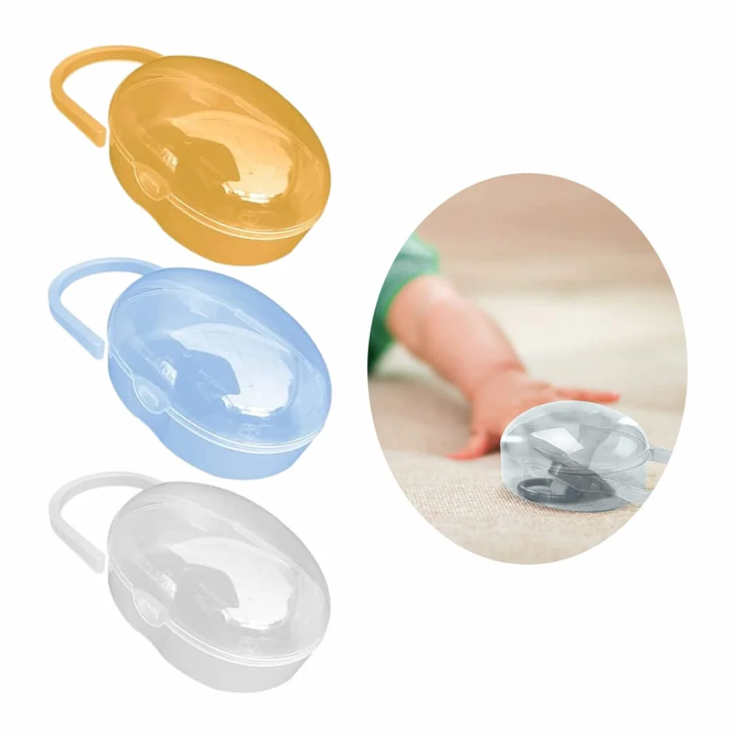 Pacificier Boîte de Rangement Tétine Résistance BPA Soother Shield Case Baby Supplies