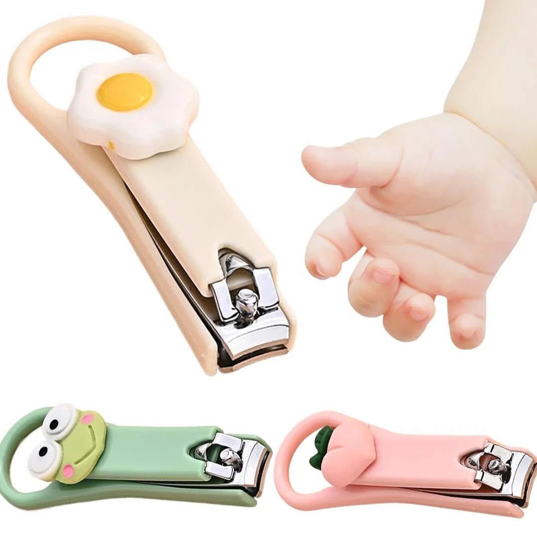 Kids Nail Clipper 3 Pieces Baby Nail Care Cartoon Cute
