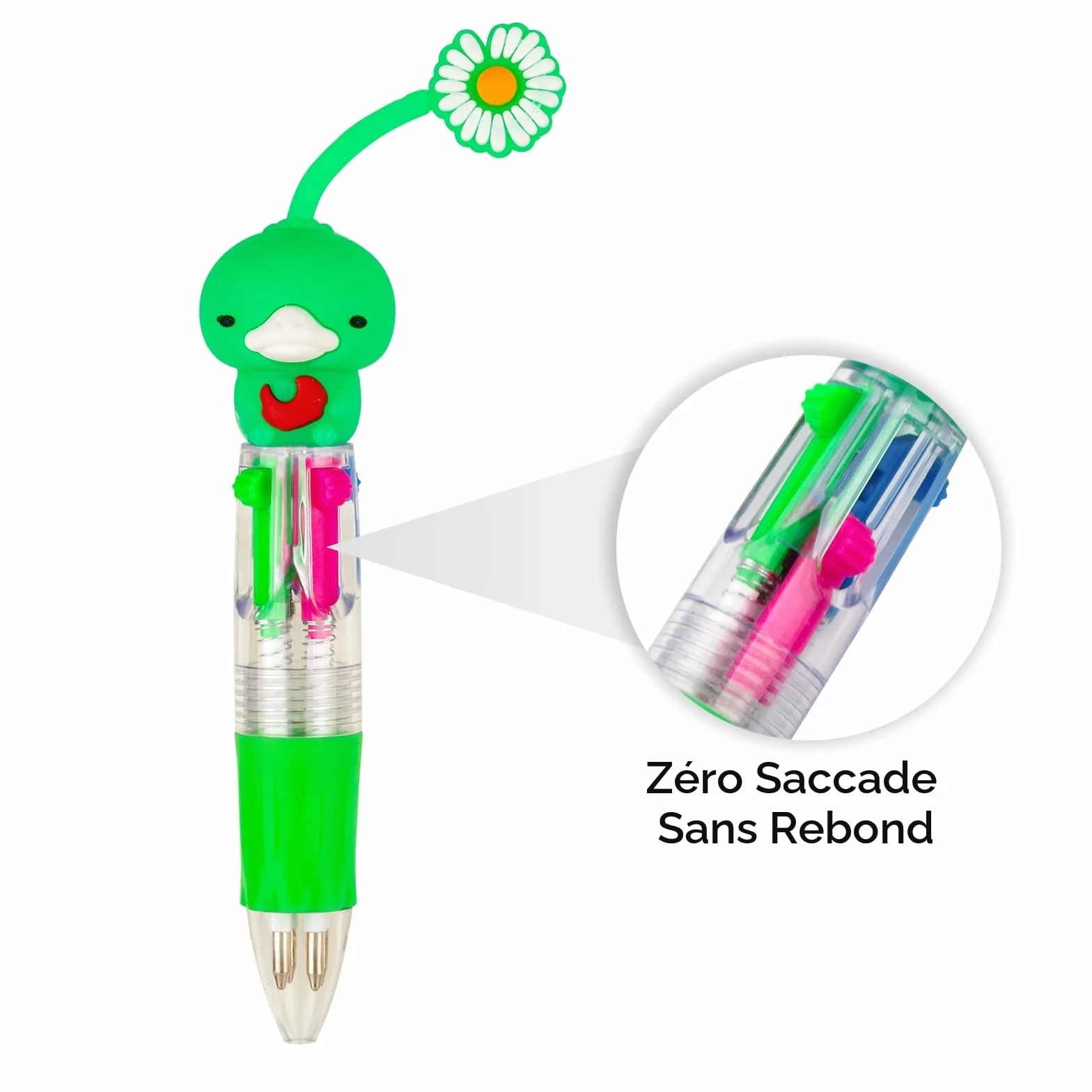 Leyun Pack de 30 Stylos 4 Couleurs pour Enfants