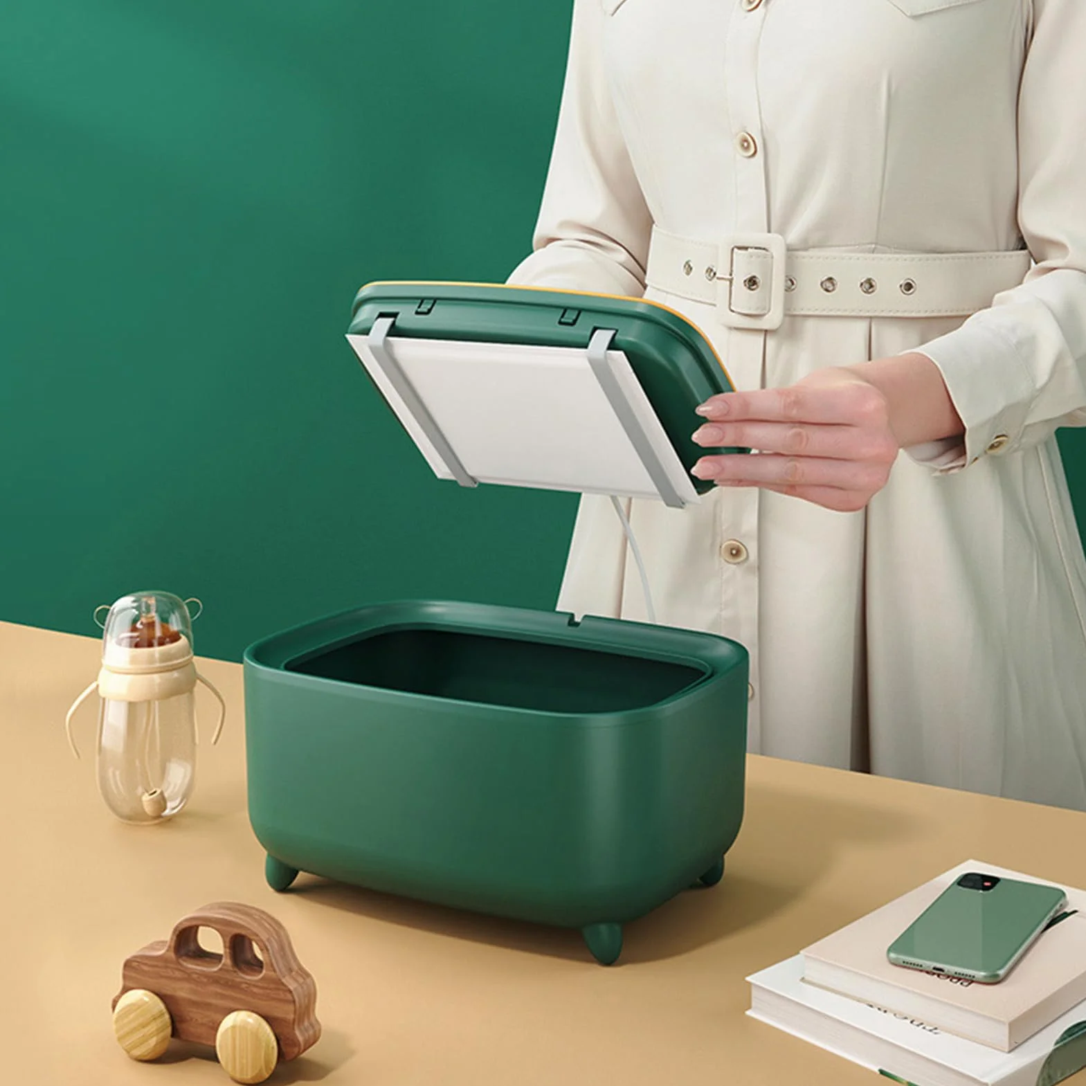 Chauffe-lingettes humides pour bébé – grande capacité, chauffage uniforme