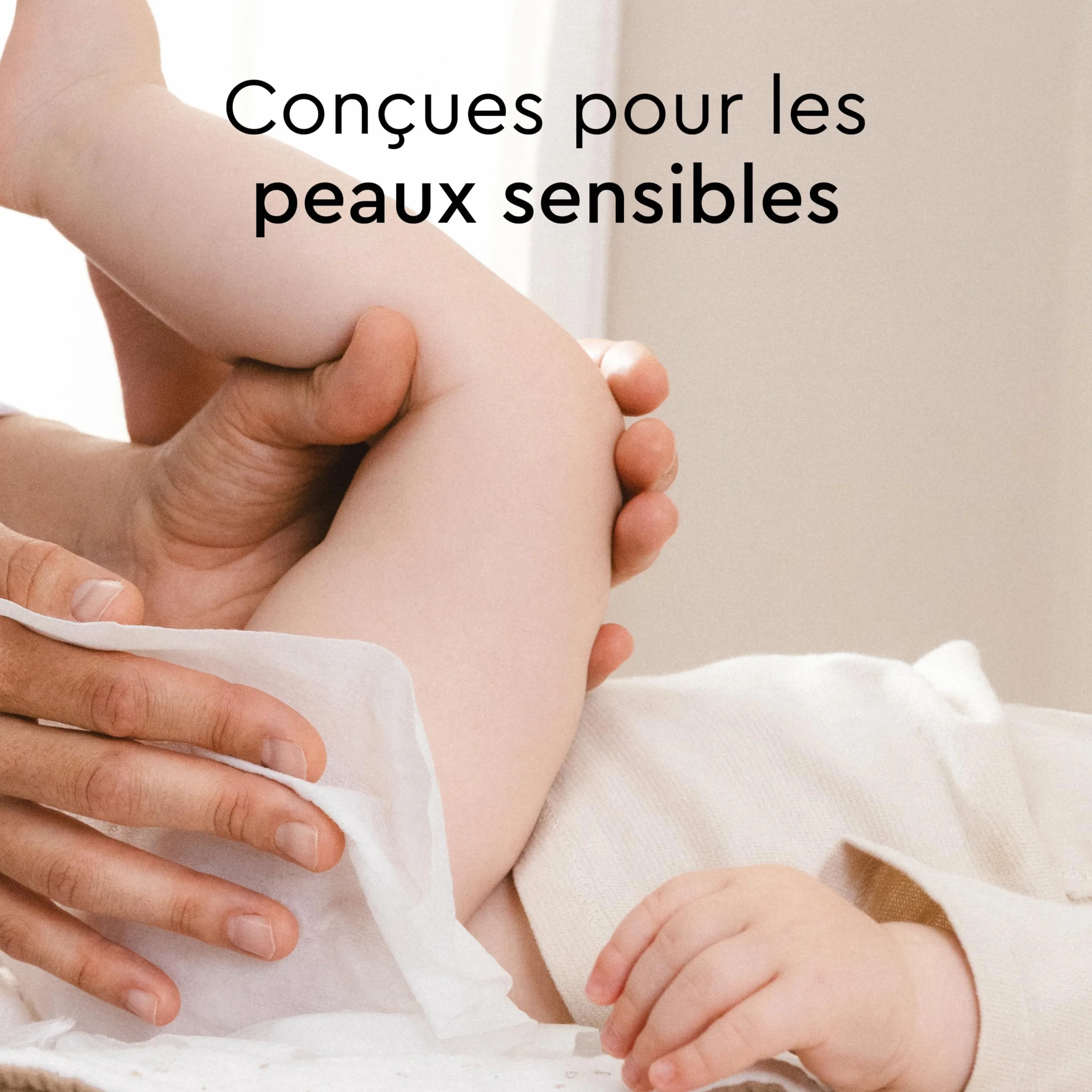 Lingettes LILLYDOO bébé 99% eau Lot 5 x 60 300 pièces sans plastique sans parfum doux coton