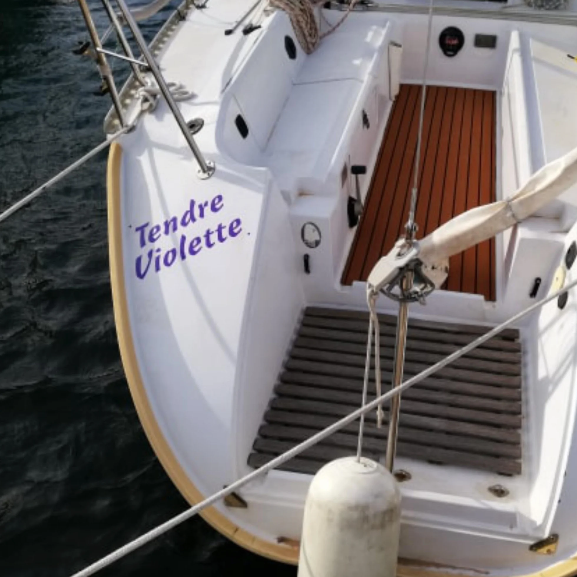 Stickers Autocollant Personnalisable Nom Bateau Résistant Eau de Mer UV Jet Ski Voilier Catamaran