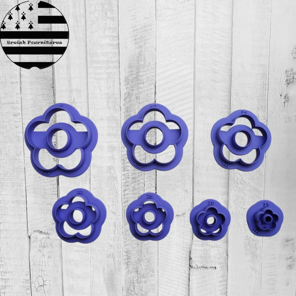 KBC Emporte-pièce Fleur Pâte Polymère Outil Création DIY