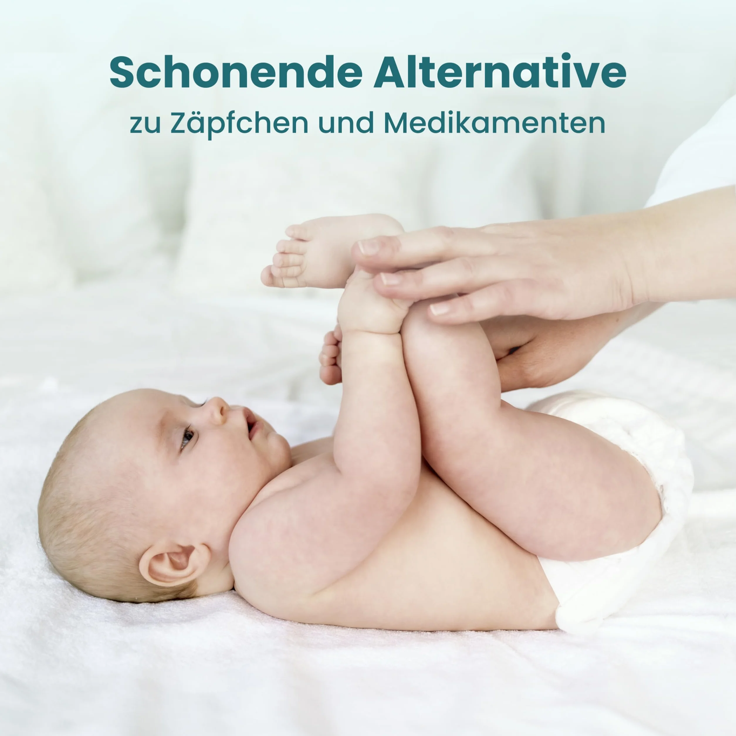FUCHSI Lot de 10 tubes anti-ballonnements pour bébé - Sans médicament - Remède doux pour coliques
