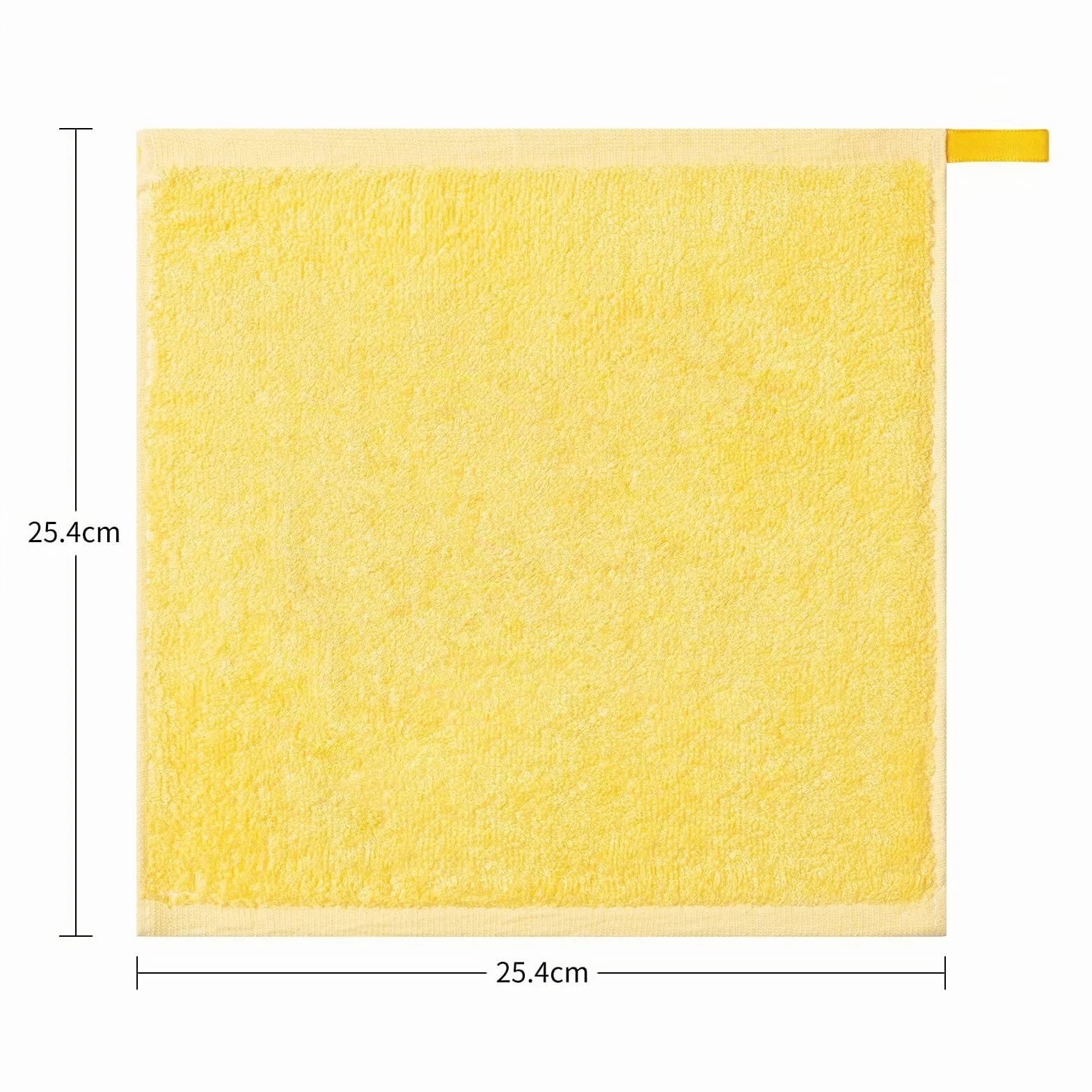Serviettes de Bébé en Fibre de Bambou 25x25 cm - Lingettes Faciales Multicolores pour Enfants