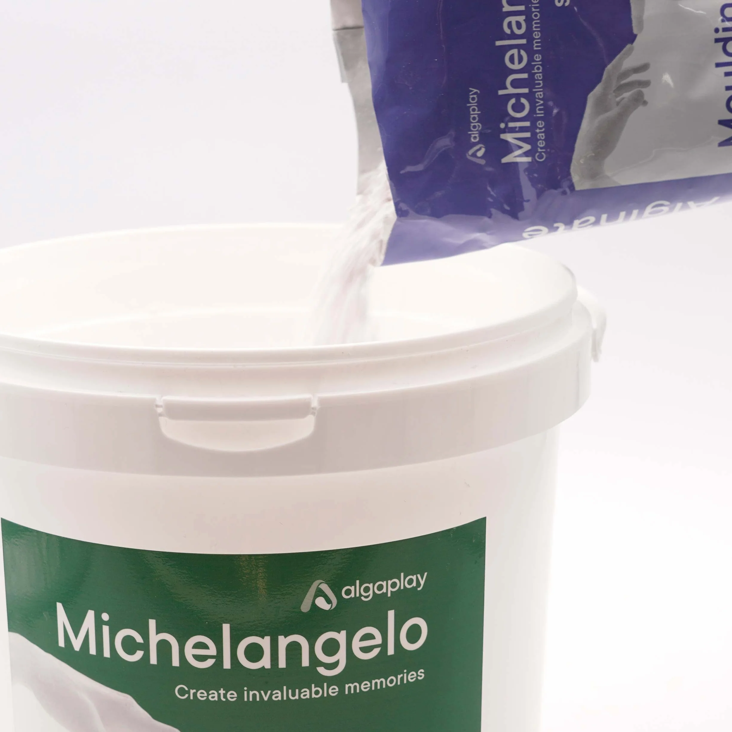 Michelangelo Kit Refill matériaux de moulage pour 4 mains adultes enfants