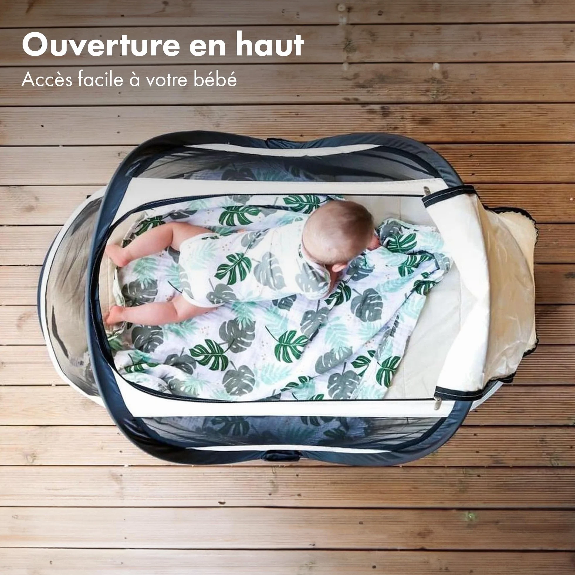 Deryan Babybox Lit de Voyage Crème, 1 Pièce
