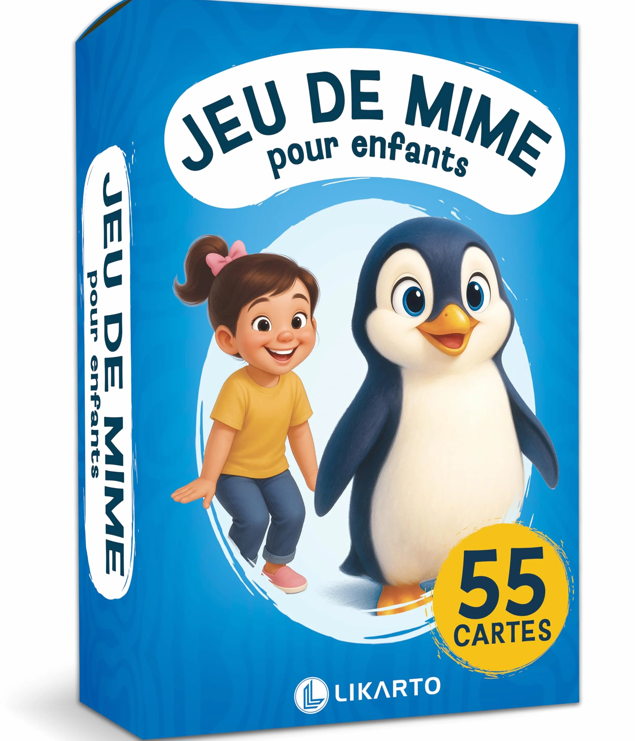 LIKARTO Jeu de mime pour Enfants – Activité familiale et devinettes dès 4 Ans