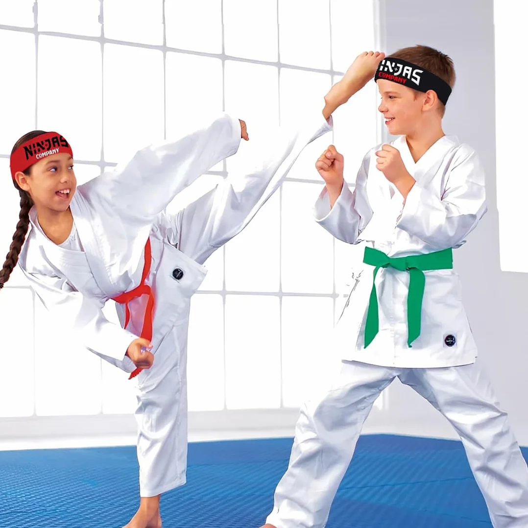 Bandeaux Ninja pour Fête d'Anniversaire Enfants, Décorations Thème Karaté