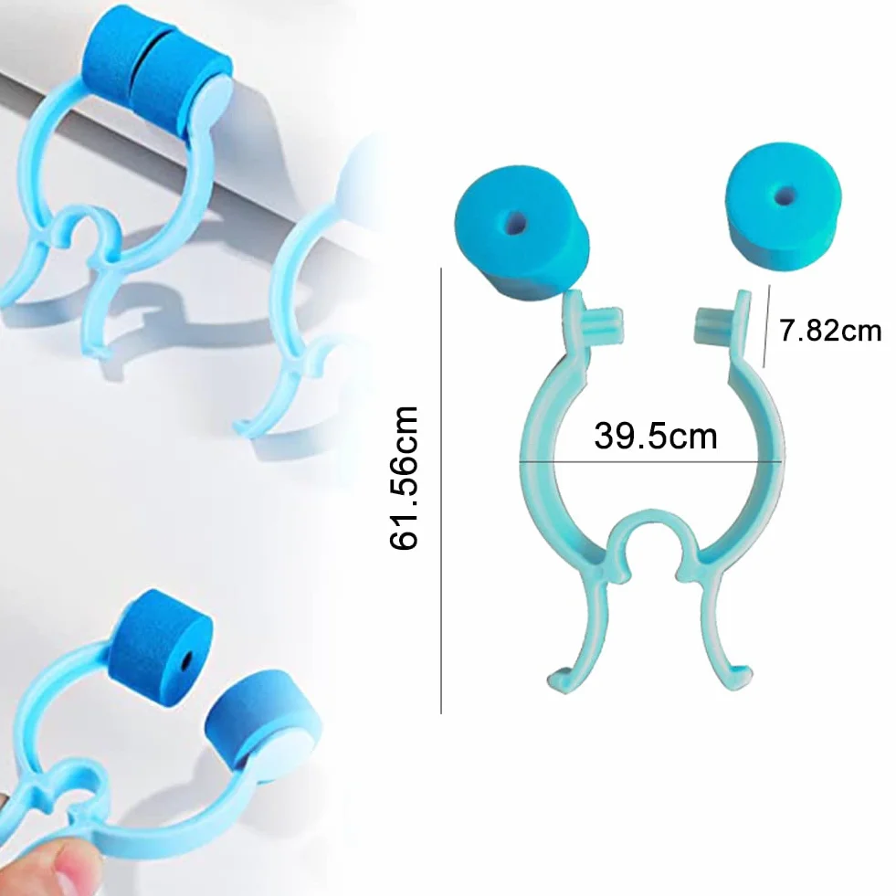 Pince Nez Mousse, Clip de Nez en Plastique, Pinces Nasales - 6 Pièces